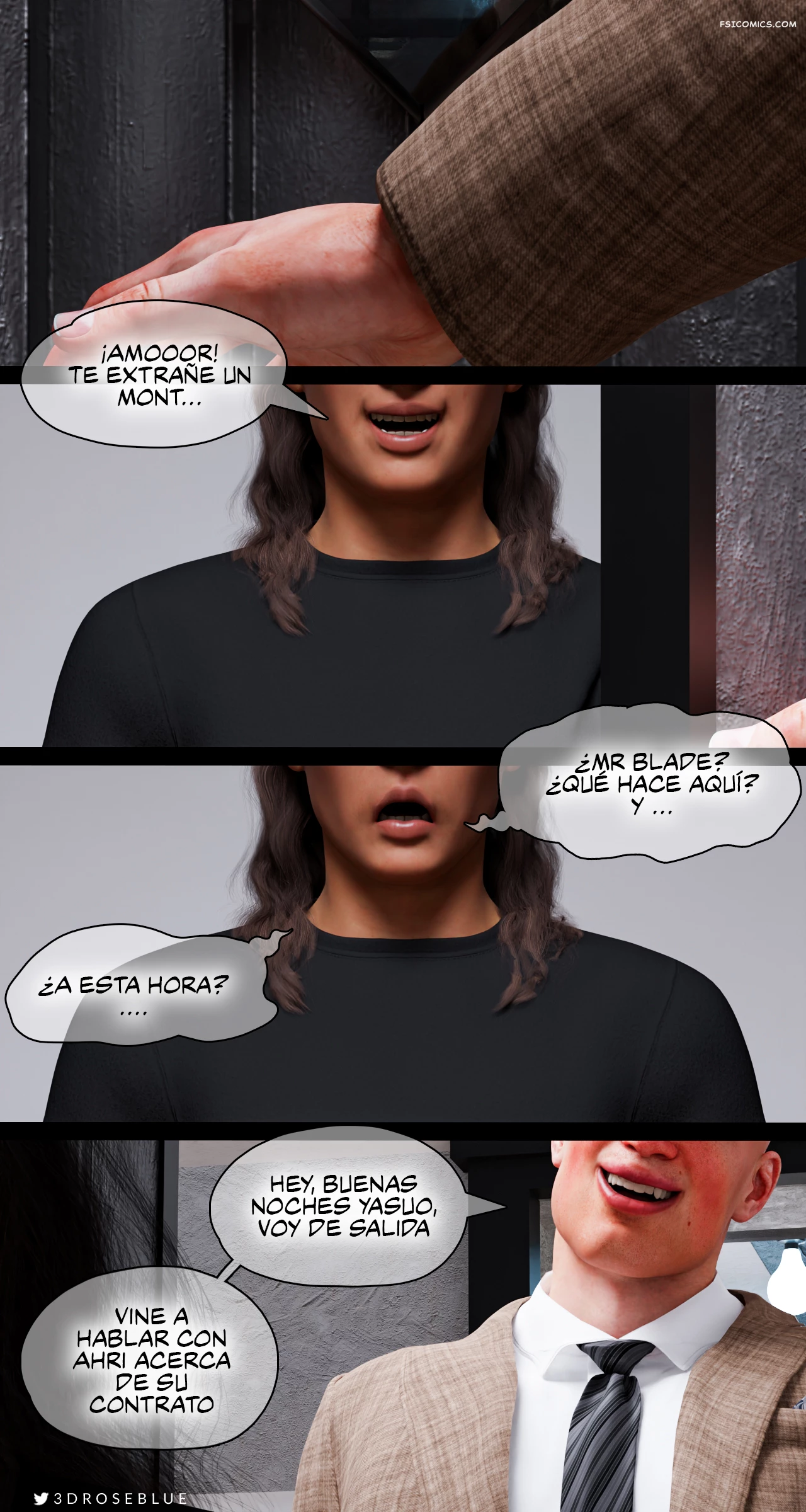 Ahri El Poder del Amor rose blue 3d fsicomics.com 61 - FSI Comics