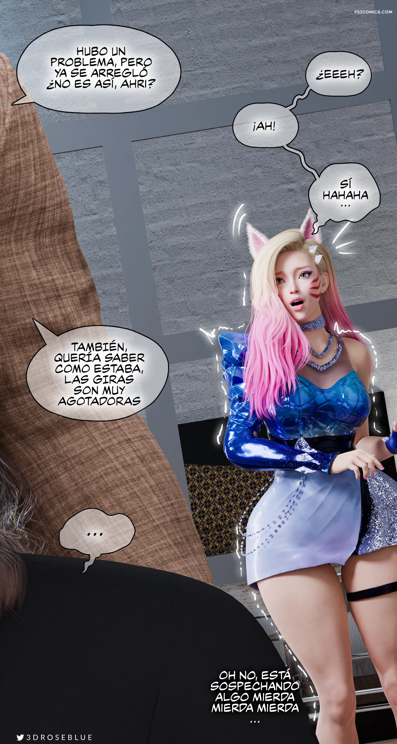Ahri El Poder del Amor rose blue 3d fsicomics.com 62 - FSI Comics