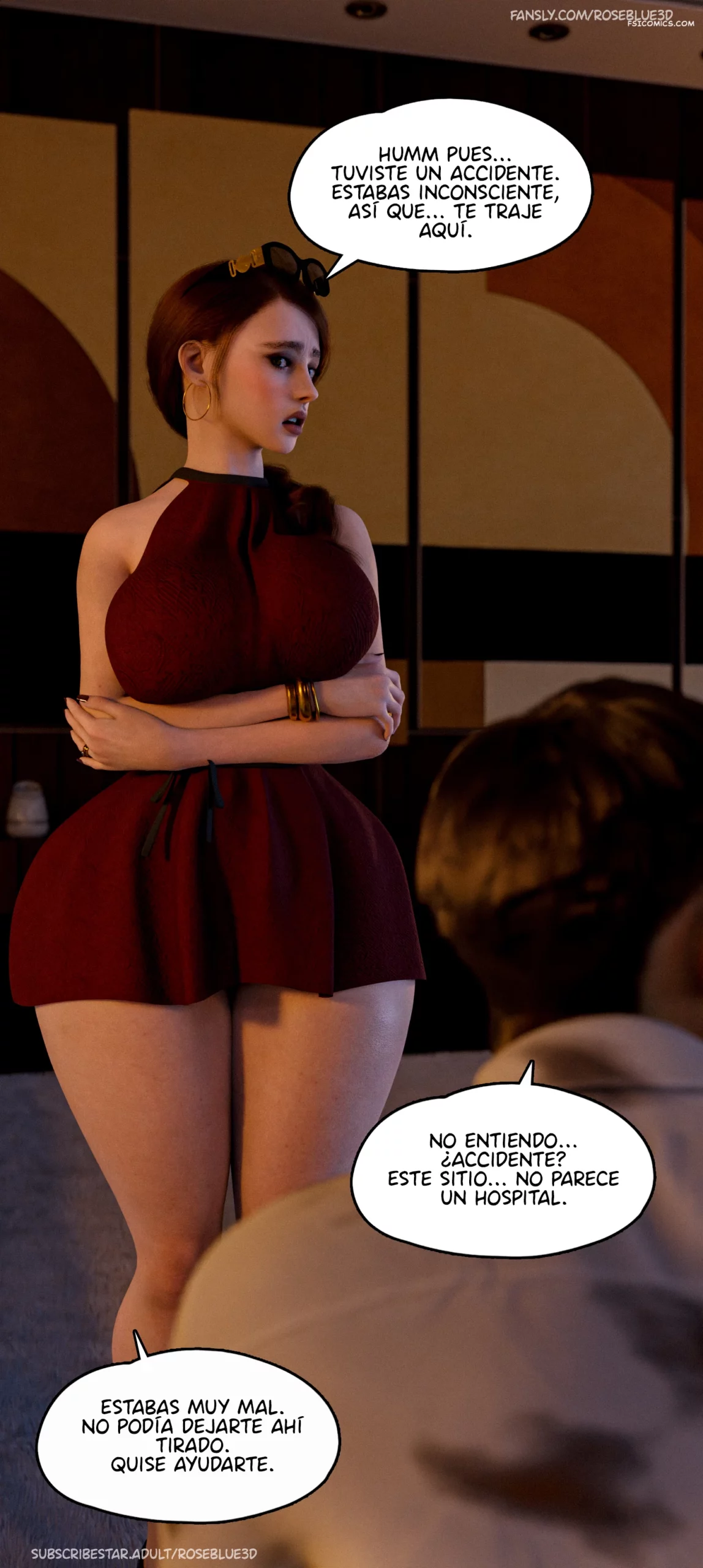 Despedido Capítulo 1 – Rose Blue 3D - 39 - FSI Comics Despedido capitulo 1 rose blue 3d fsicomics.com 038 scaled - FSI Comics