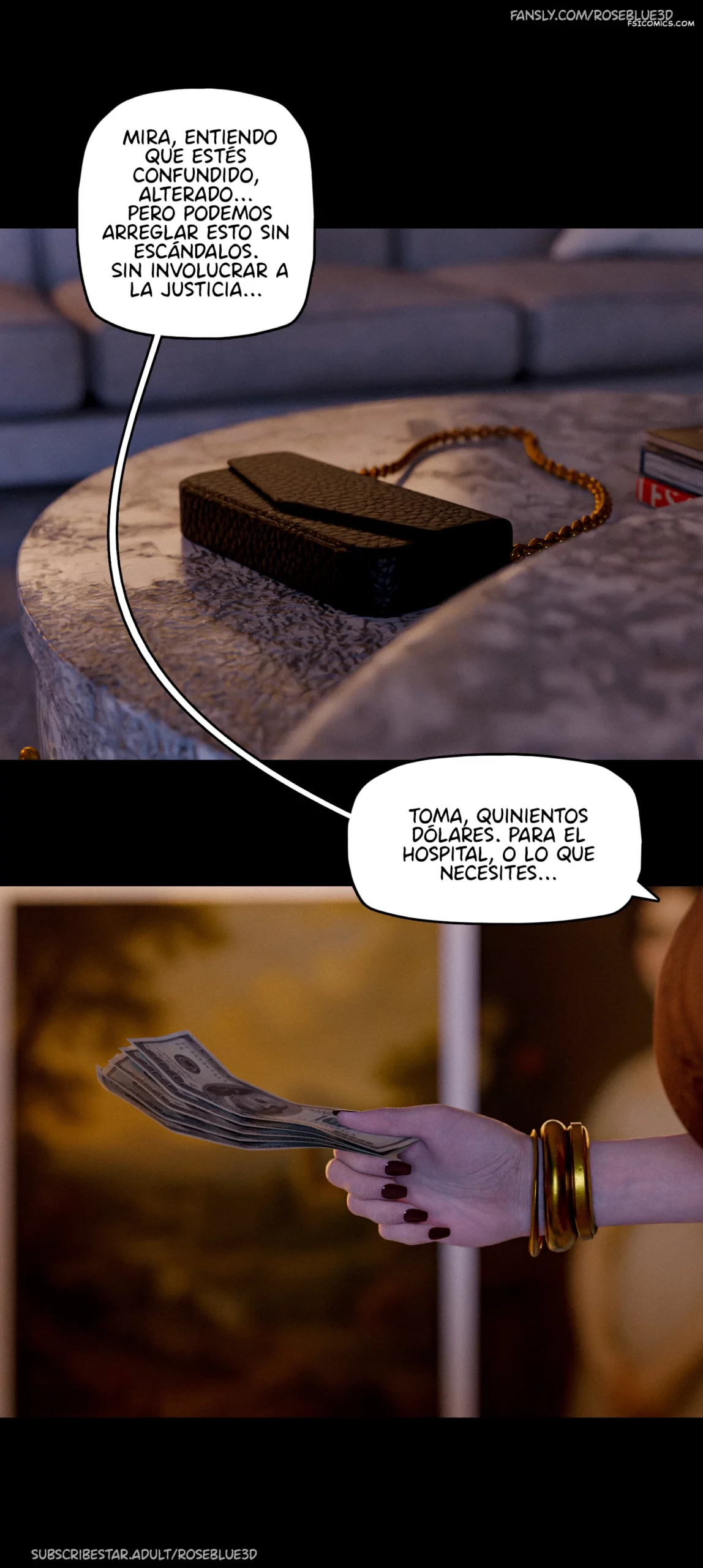 Despedido Capítulo 1 – Rose Blue 3D - 47 - FSI Comics Despedido capitulo 1 rose blue 3d fsicomics.com 046 scaled - FSI Comics