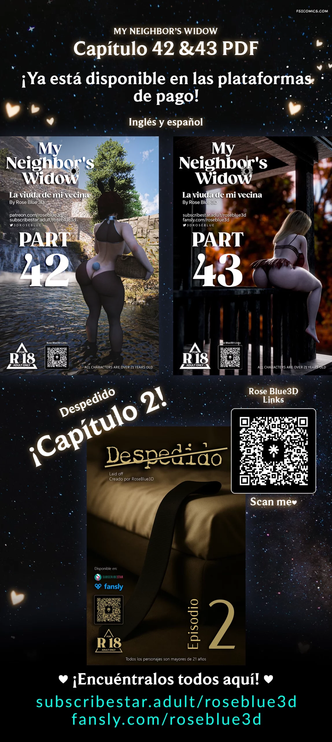 Despedido Capítulo 1 – Rose Blue 3D - 112 - FSI Comics Despedido capitulo 1 rose blue 3d fsicomics.com 111 scaled - FSI Comics