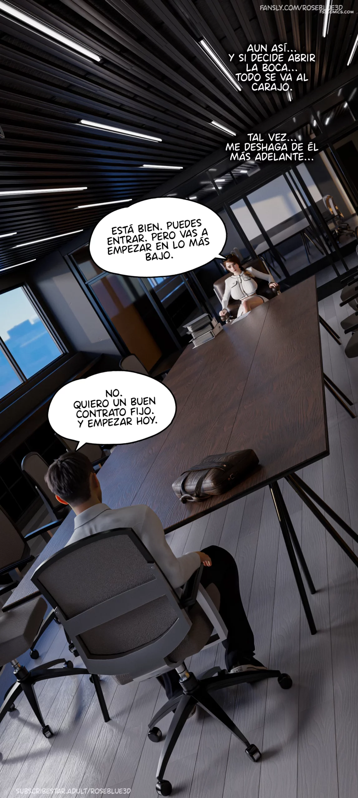Despedido Capítulo 2 – Rose Blue 3D - 16 - FSI Comics Despedido capitulo 2 rose blue 3d fsicomics.com 16 scaled - FSI Comics