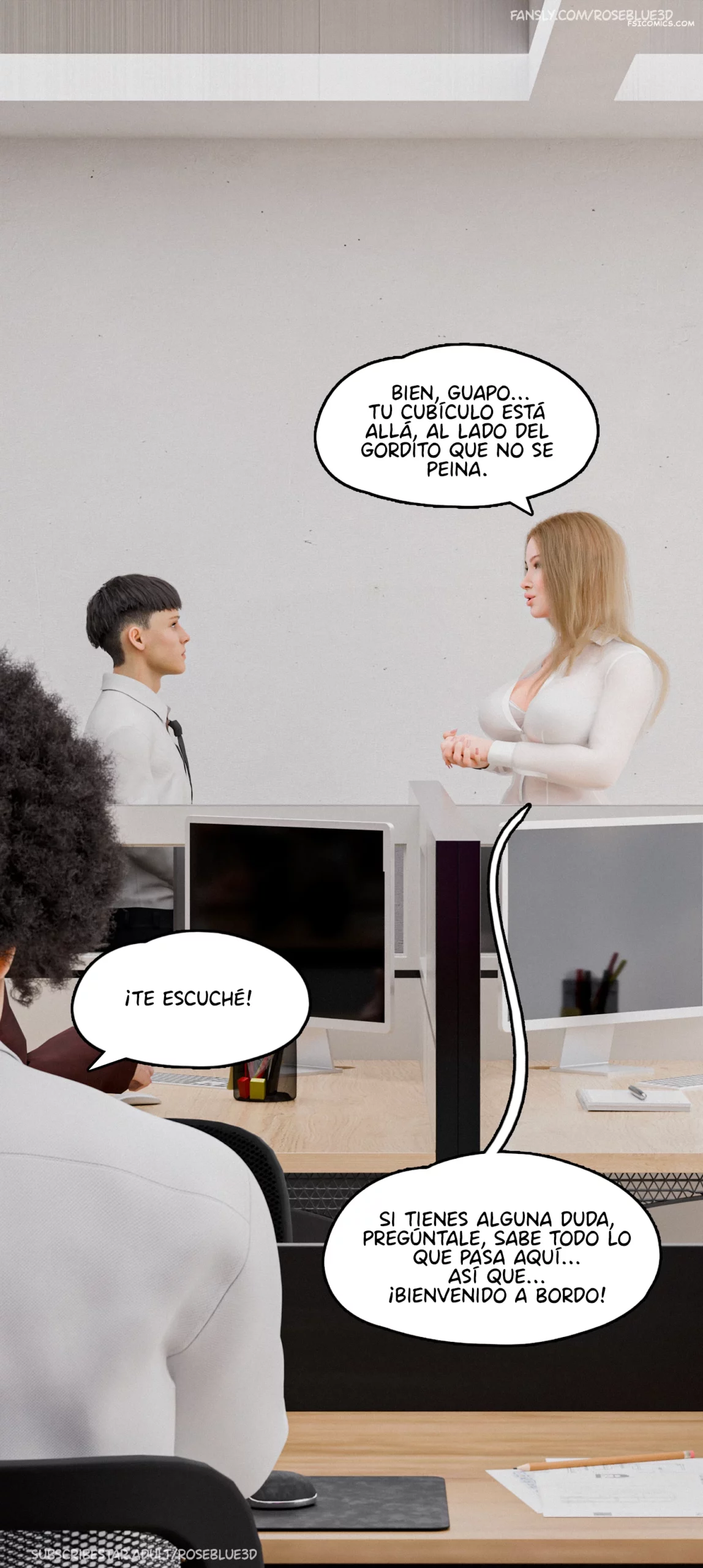 Despedido Capítulo 2 – Rose Blue 3D - 47 - FSI Comics Despedido capitulo 2 rose blue 3d fsicomics.com 47 scaled - FSI Comics