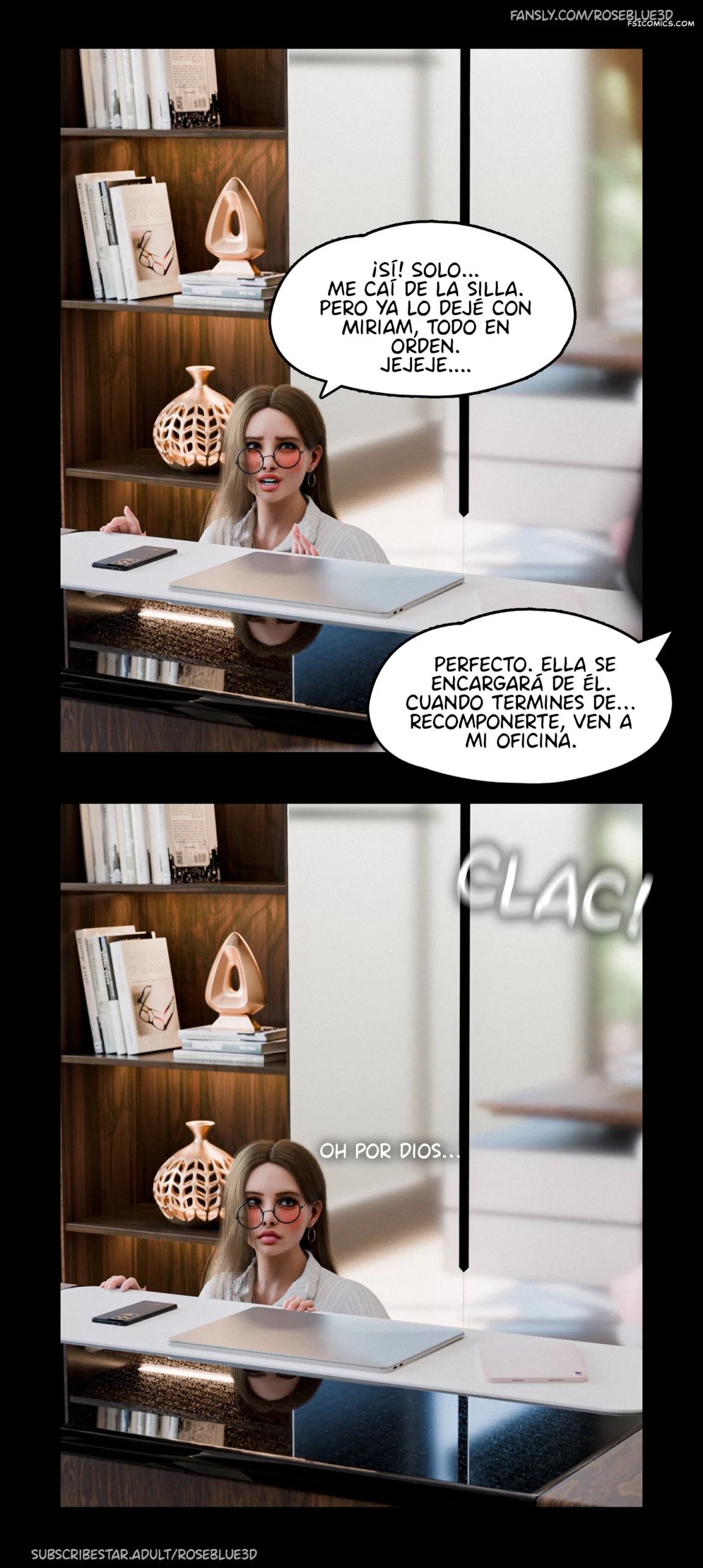 Despedido Capítulo 2 – Rose Blue 3D - 63 - FSI Comics Despedido capitulo 2 rose blue 3d fsicomics.com 63 scaled - FSI Comics