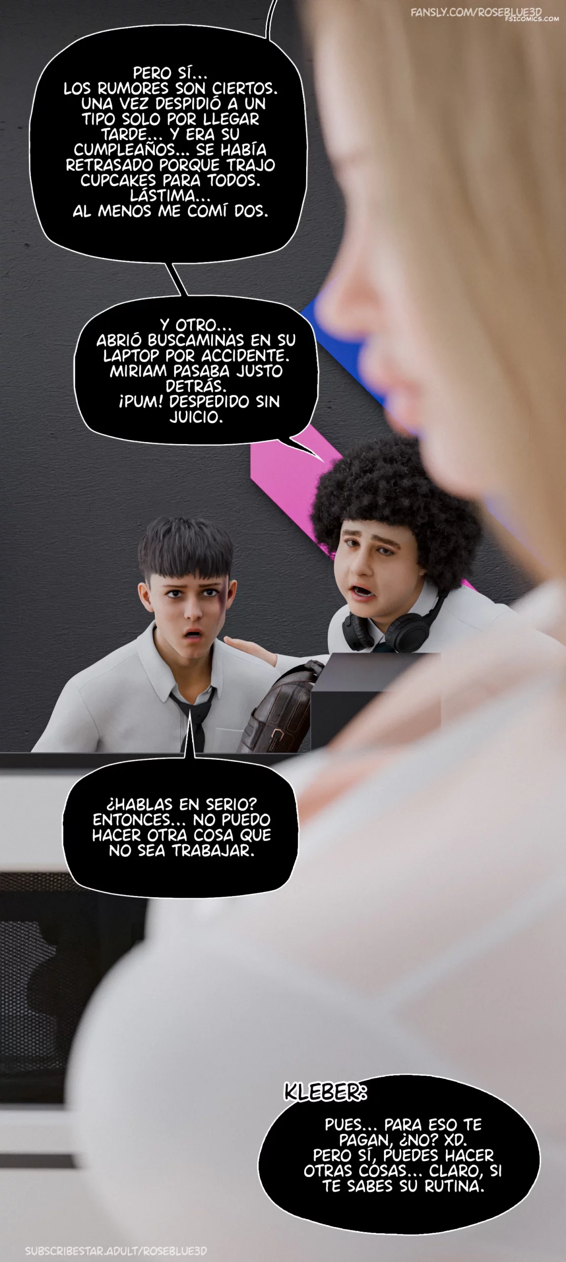 Despedido Capítulo 2 – Rose Blue 3D - 71 - FSI Comics Despedido capitulo 2 rose blue 3d fsicomics.com 71 scaled - FSI Comics