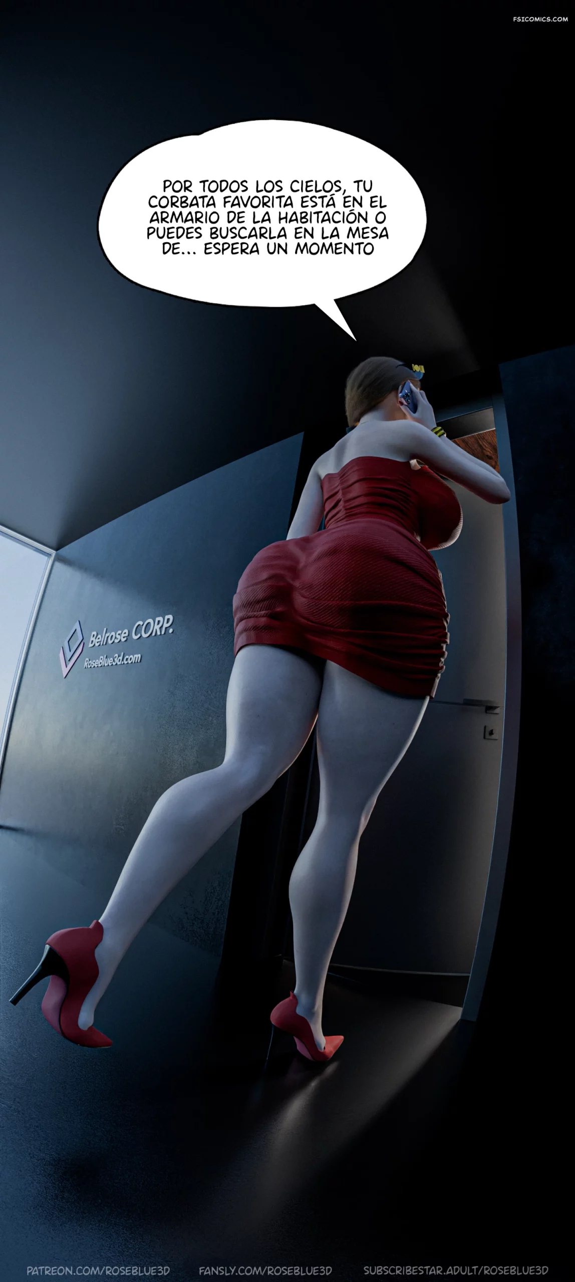 Despedido Capítulo 3 – Rose Blue 3D - 4 - FSI Comics Despedido capitulo 3 rose blue 3d fsicomics.com 04 scaled - FSI Comics