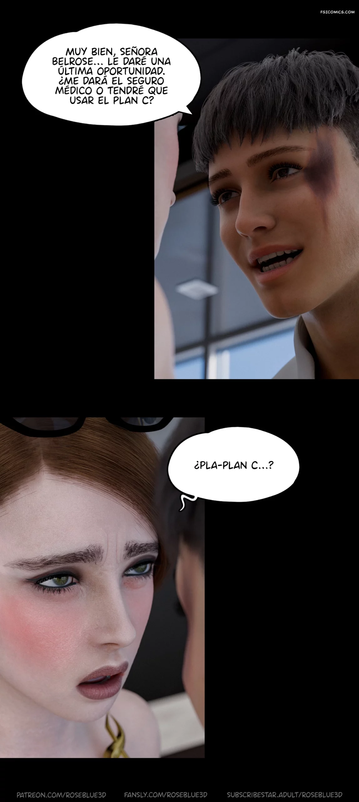 Despedido Capítulo 3 – Rose Blue 3D - 55 - FSI Comics Despedido capitulo 3 rose blue 3d fsicomics.com 55 scaled - FSI Comics