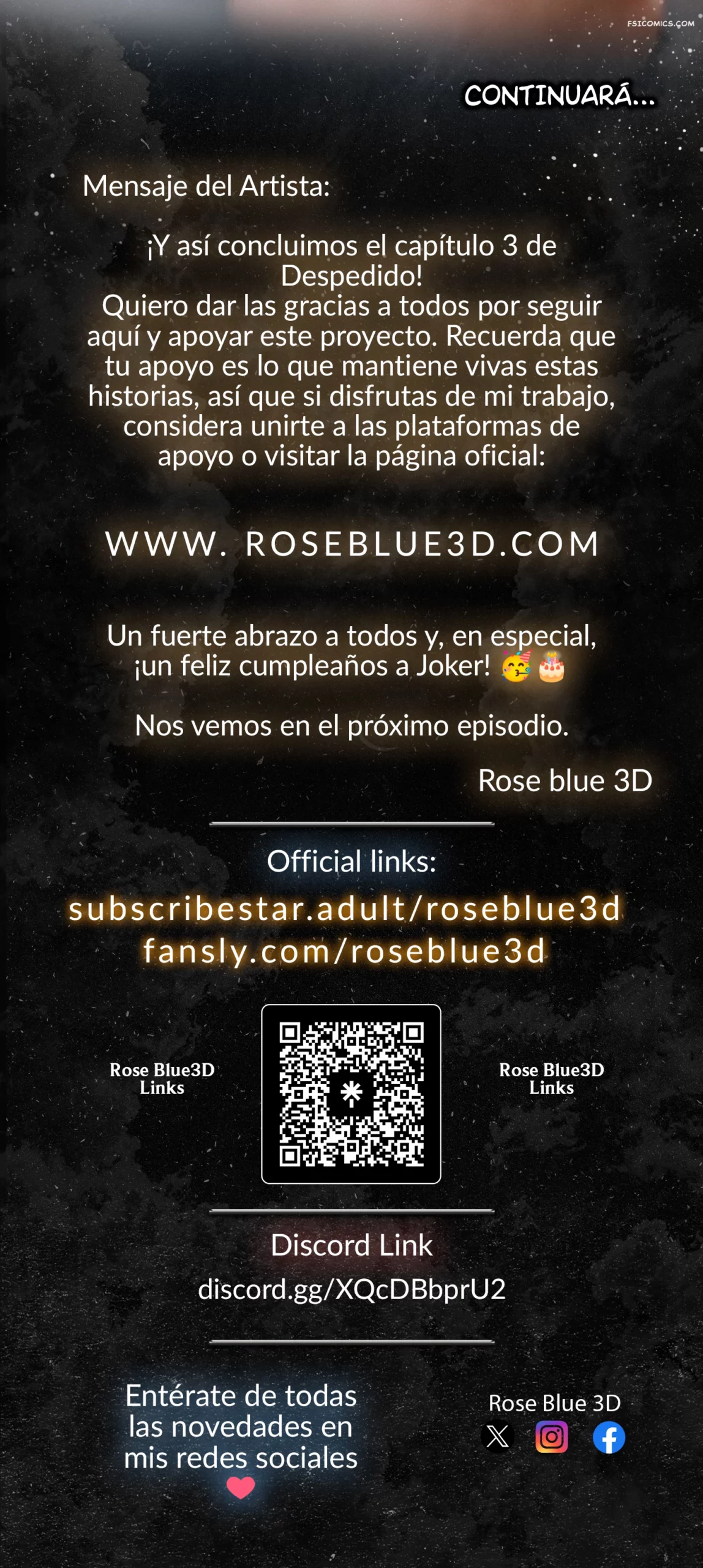 Despedido Capítulo 3 – Rose Blue 3D - 95 - FSI Comics Despedido capitulo 3 rose blue 3d fsicomics.com 95 scaled - FSI Comics