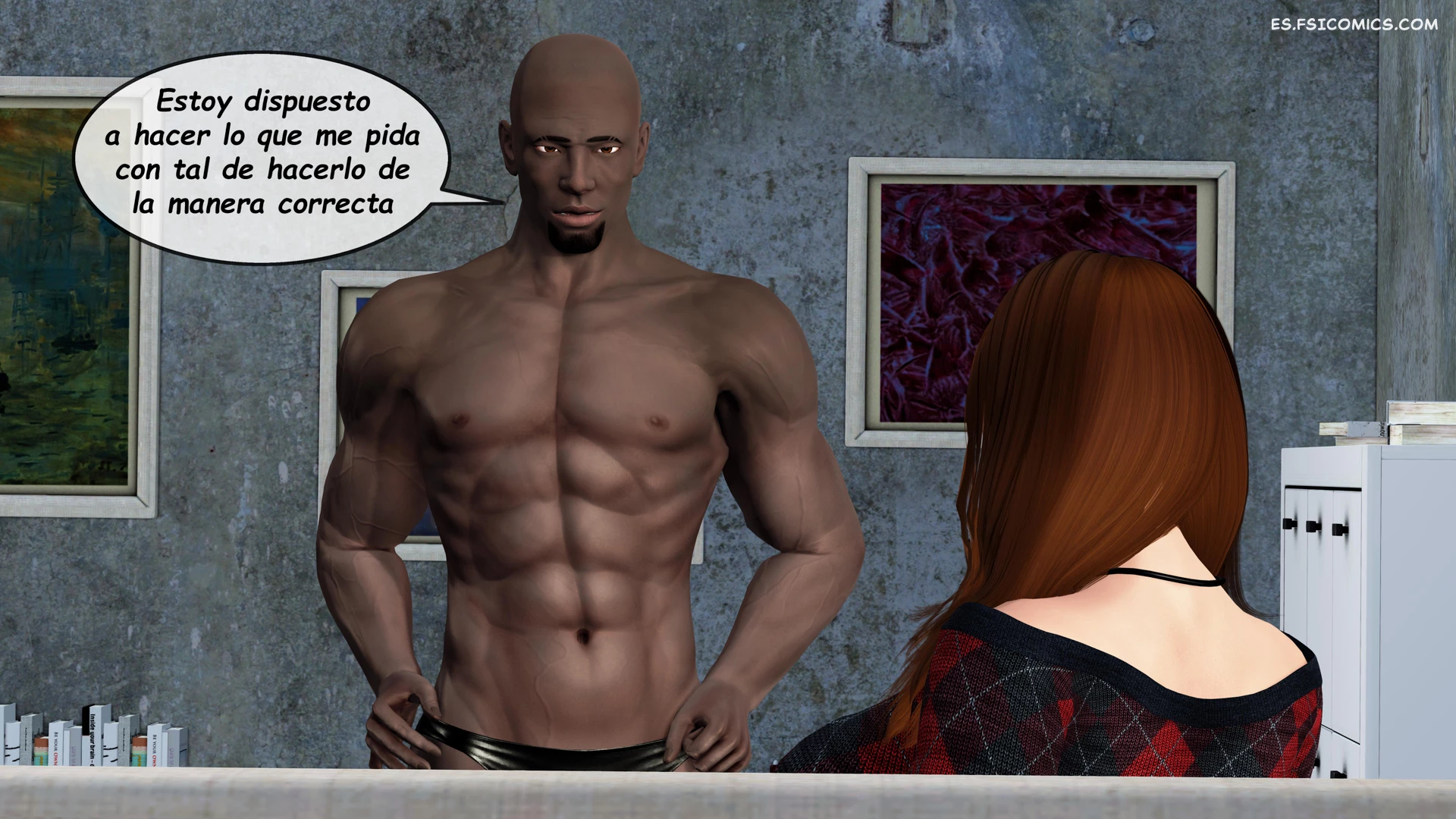 El Arte Del Desnudo Capítulo 1 – PurePervert - 22 - FSI Comics El Arte Del Desnudo capitulo 1 PurePervert 3D fsicomics.com 21 - FSI Comics