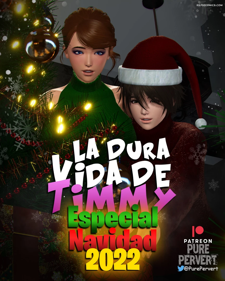 La Dura Vida De Timmy Especial Navidad 2022 PurePervert 3D fsicomics.com 00 - FSI Comics