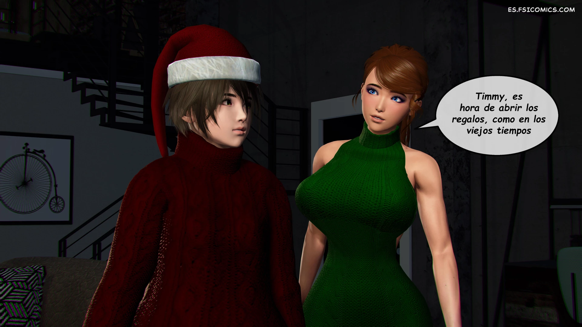 La Dura Vida De Timmy Especial Navidad 2022 PurePervert 3D fsicomics.com 01 - FSI Comics