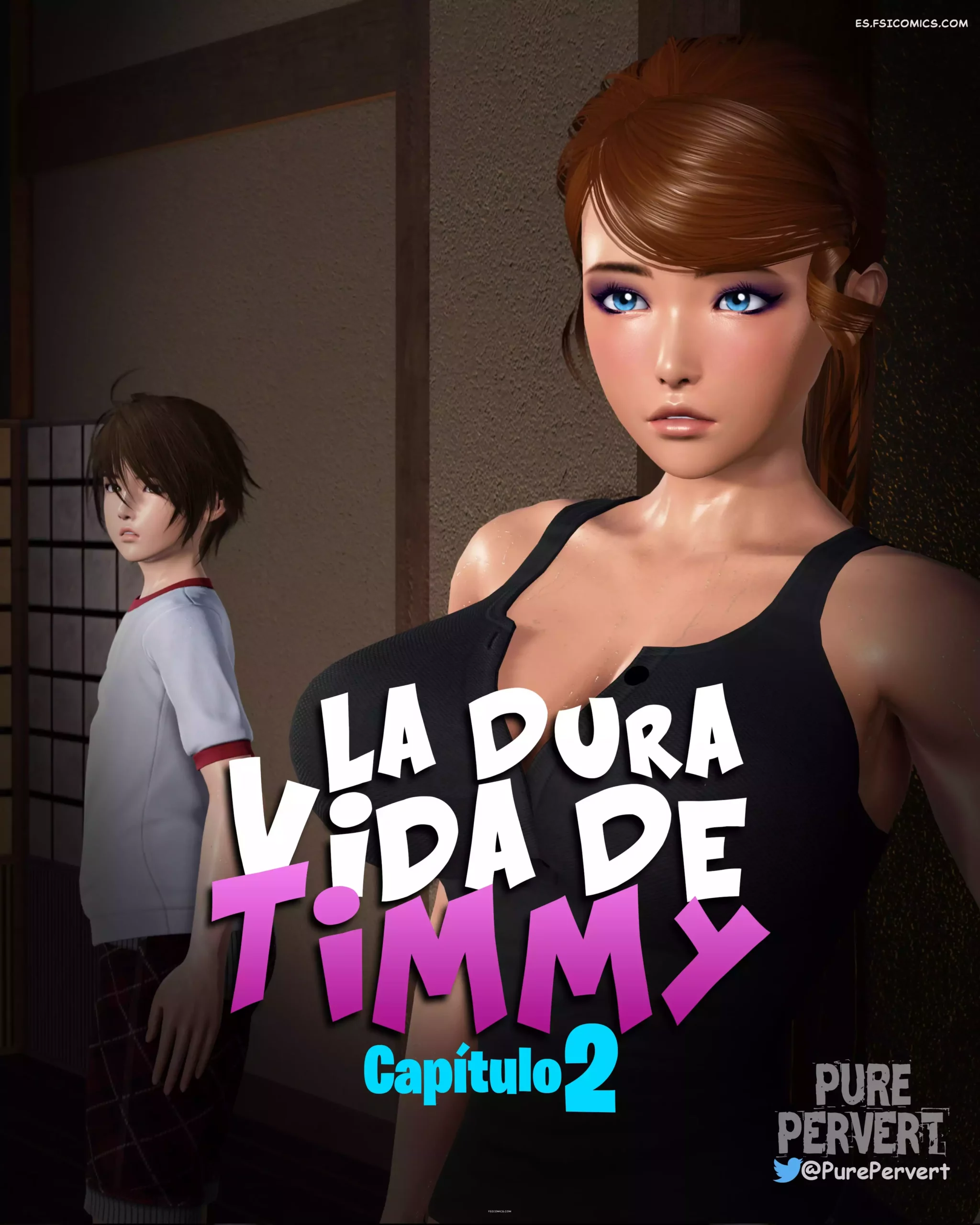 La Dura Vida De Timmy capitulo 2 PurePervert 3D fsicomics.com 00 scaled - FSI Comics