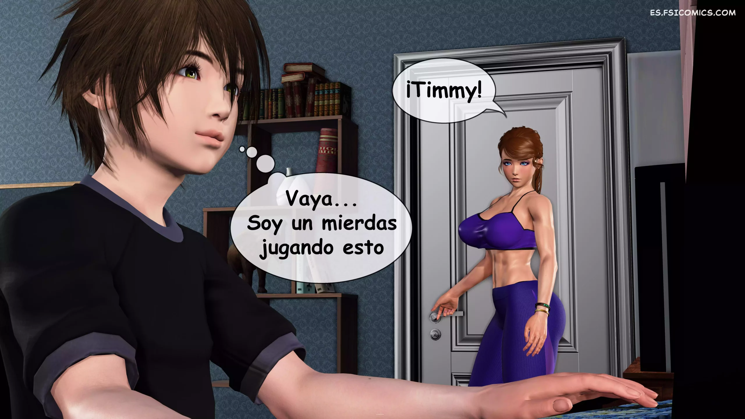 La Dura Vida De Timmy Capítulo 4 – PurePervert - 2 - FSI Comics La Dura Vida De Timmy capitulo 4 PurePervert 3D fsicomics.com 01 scaled - FSI Comics