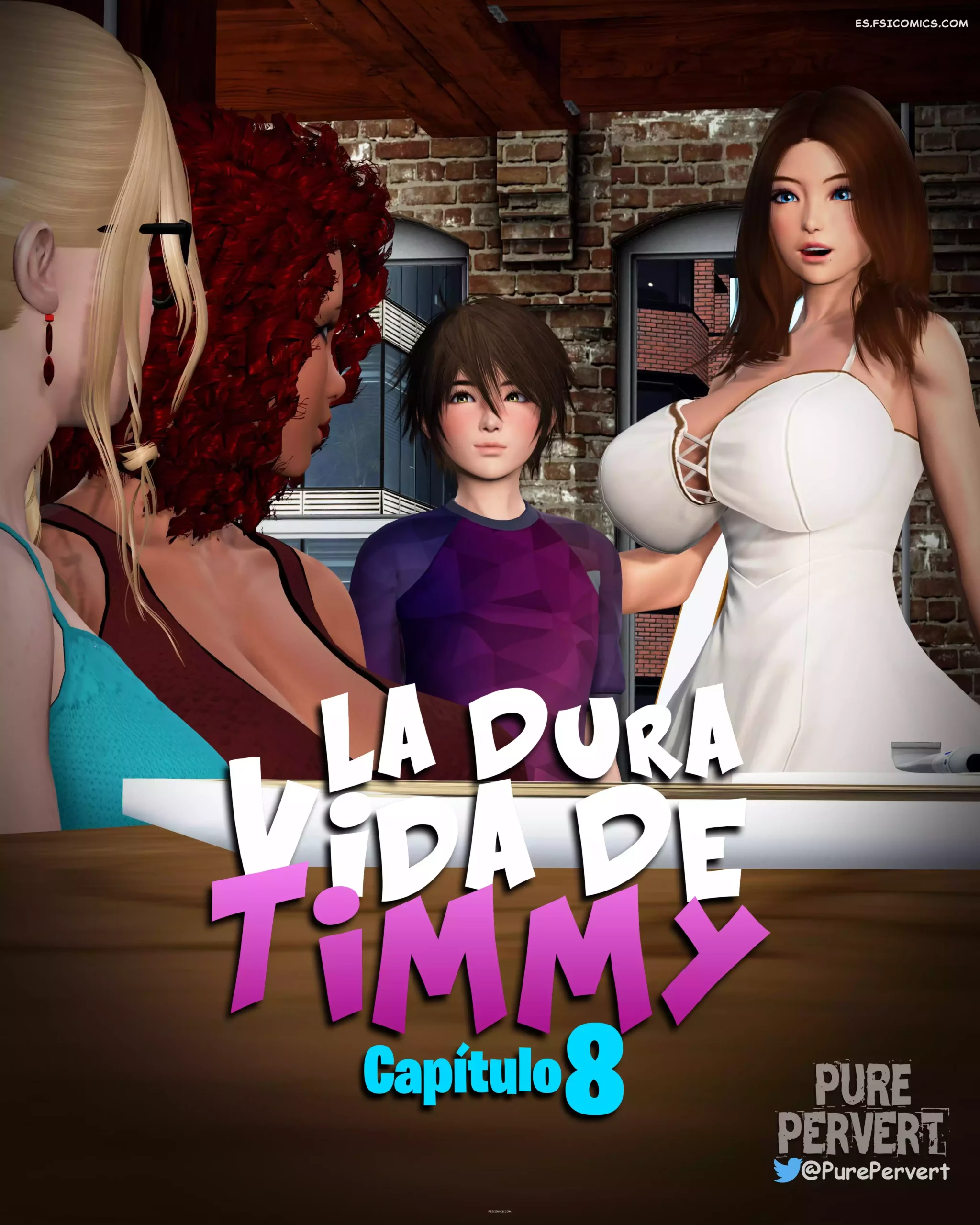 La Dura Vida De Timmy capitulo 8 PurePervert 3D fsicomics.com 00 scaled - FSI Comics