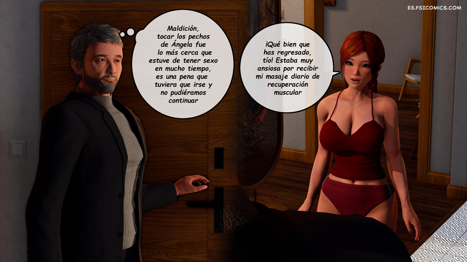 Lecciones Prohibidas Capítulo 4 – PurePervert - 3 - FSI Comics Lecciones Prohibidas capitulo 4 PurePervert 3D fsicomics.com 01 - FSI Comics