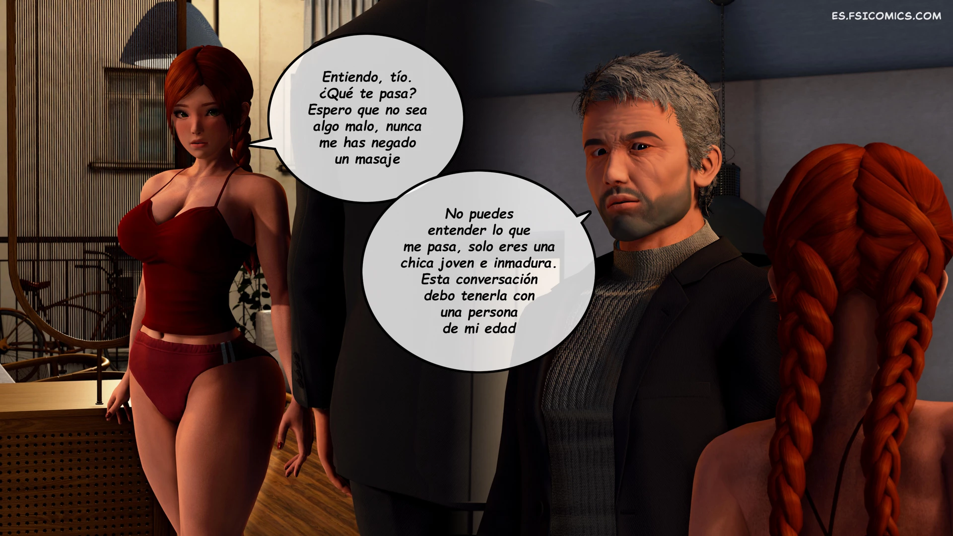 Lecciones Prohibidas Capítulo 4 – PurePervert - 5 - FSI Comics Lecciones Prohibidas capitulo 4 PurePervert 3D fsicomics.com 03 - FSI Comics