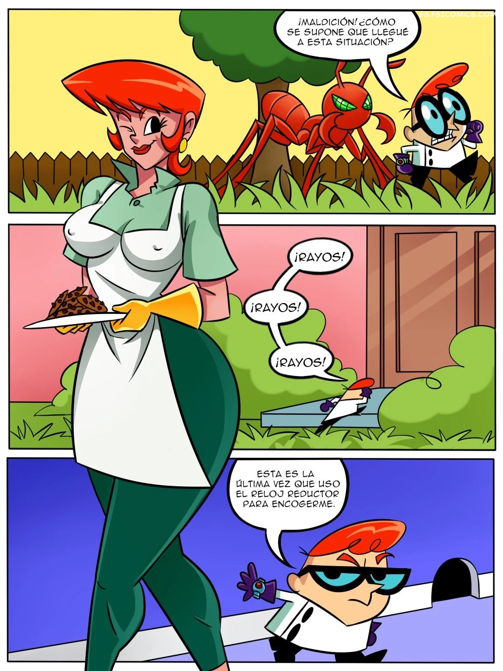 Dexter's Laboratory - Travesuras En Casa – DoomGuyArt - 4 - FSI Comics Travesuras-En-Casa-doomguyart-04