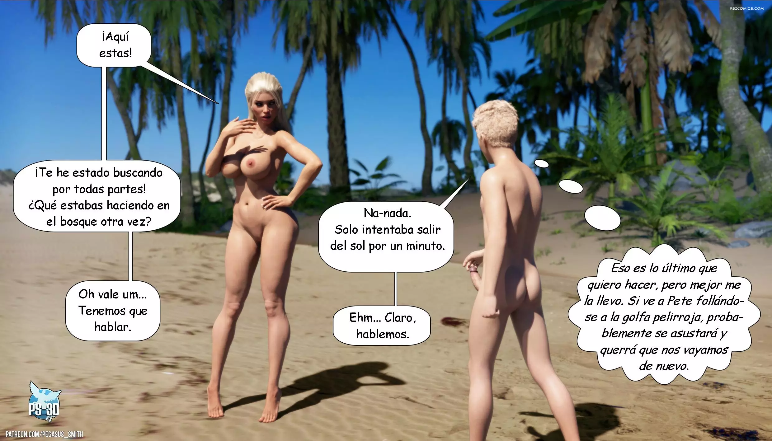 au naturel capitulo 2 nudist resort pegasus smith 45 - FSI Comics