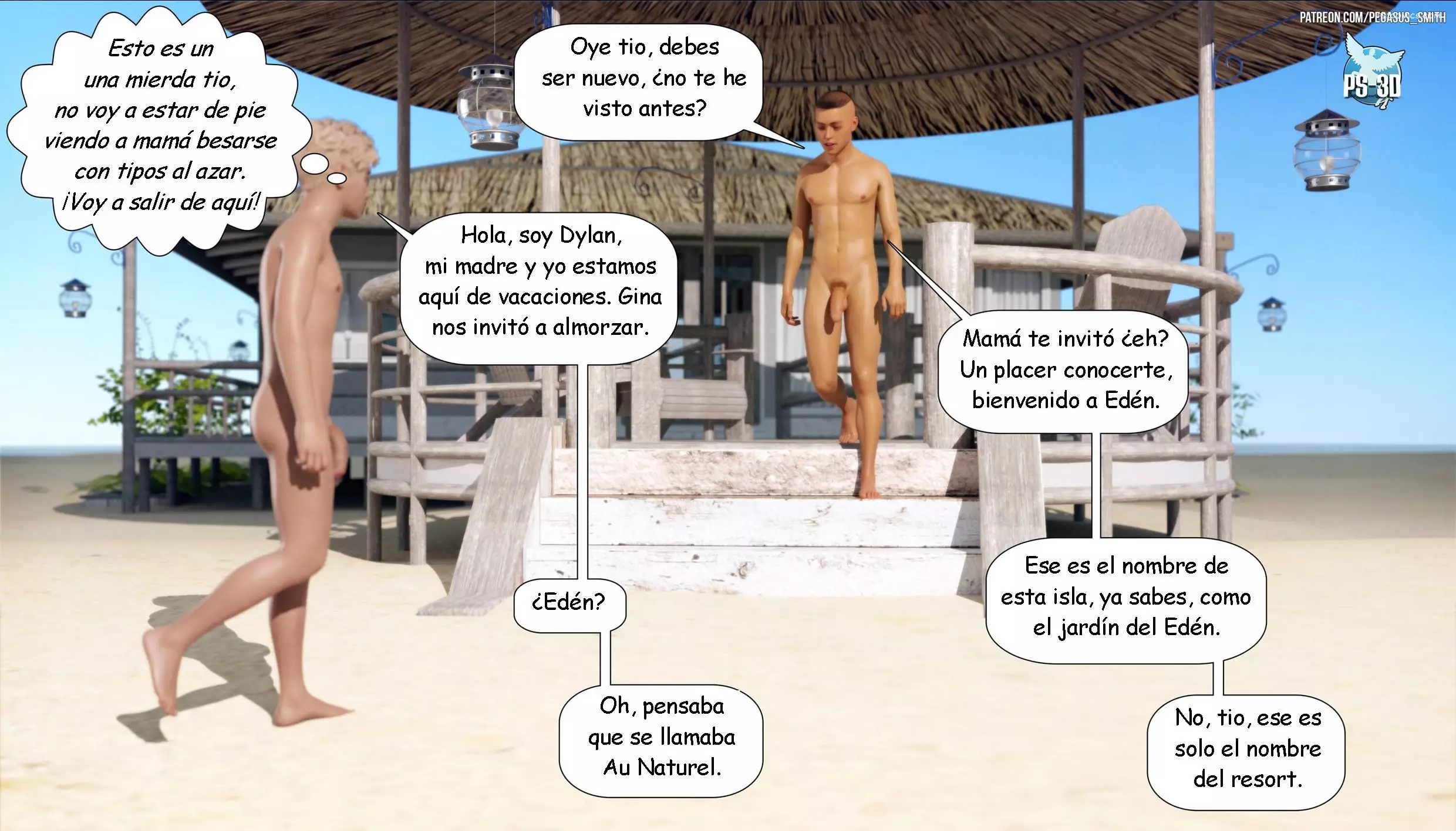 au naturel capitulo 2 nudist resort pegasus smith 60 - FSI Comics