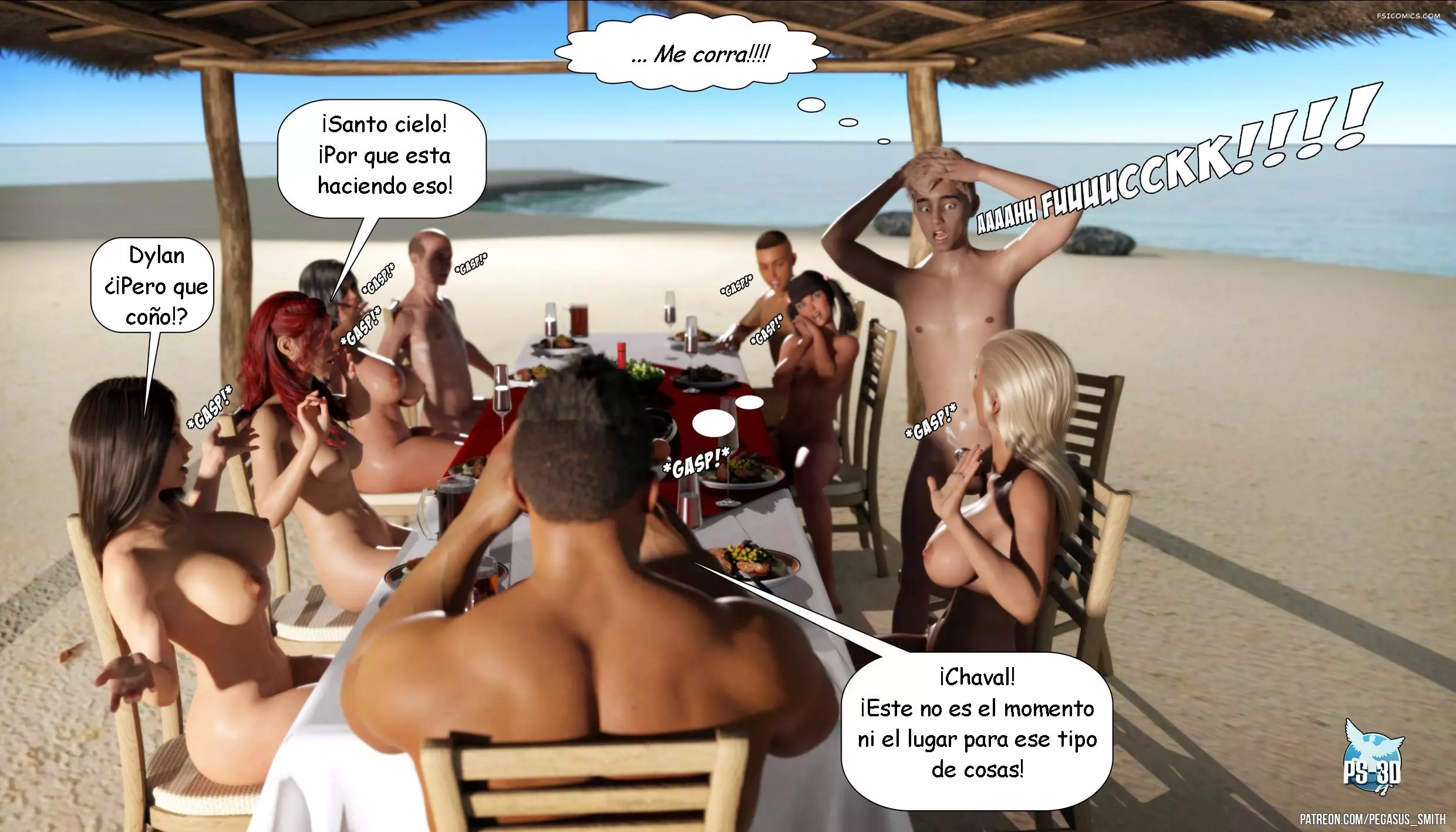 au naturel capitulo 2 nudist resort pegasus smith 80 - FSI Comics