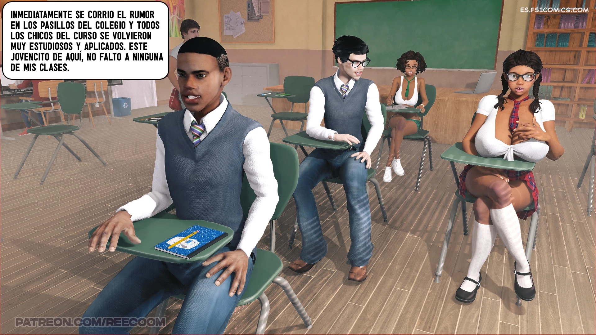 Clases de la Srta.YUM Capítulo 1 – Reecoom - 8 - FSI Comics clases de la srta yum capitulo 1 reecoom 008 - FSI Comics