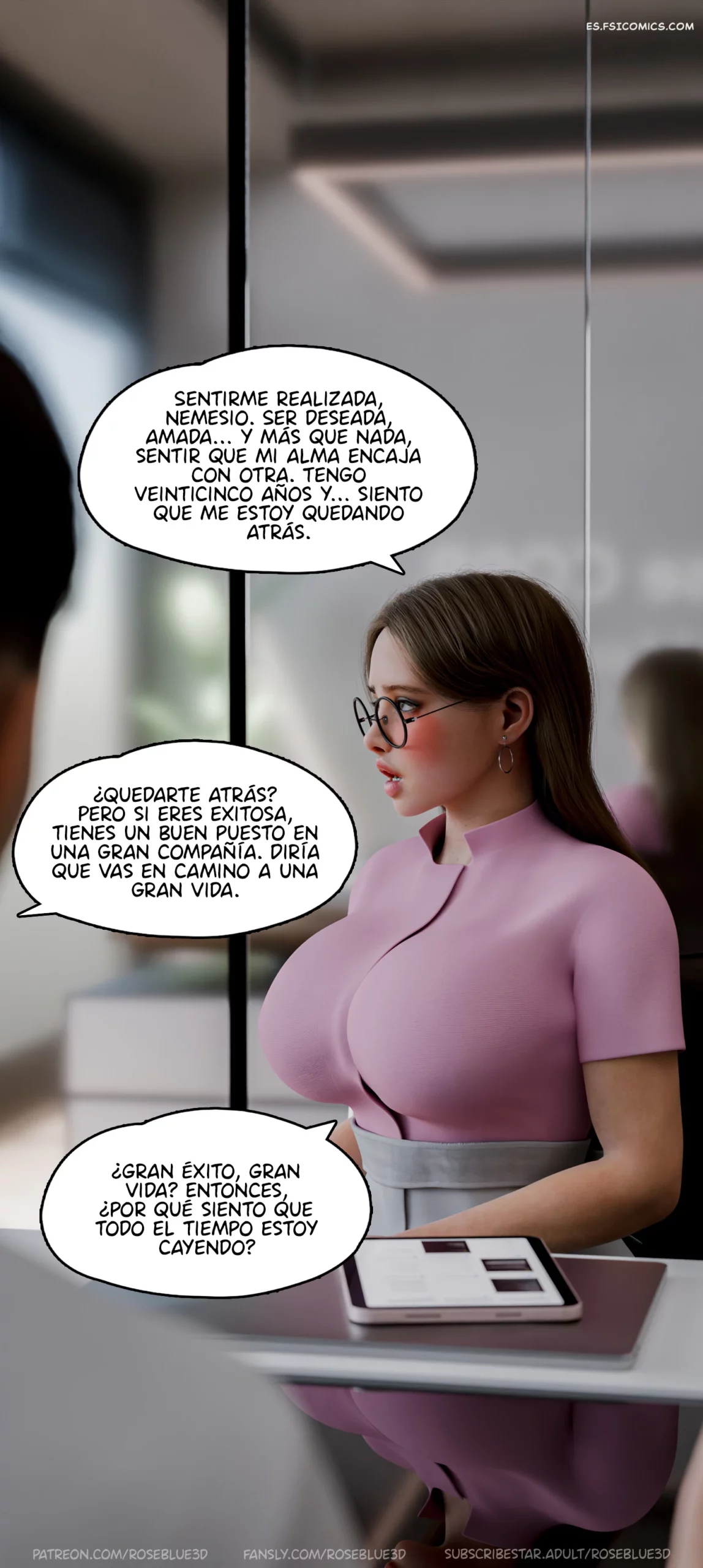 Despedido Capítulo 5 – Rose Blue 3D - 33 - FSI Comics despedido-capitulo-5-rose-blue-3d-033