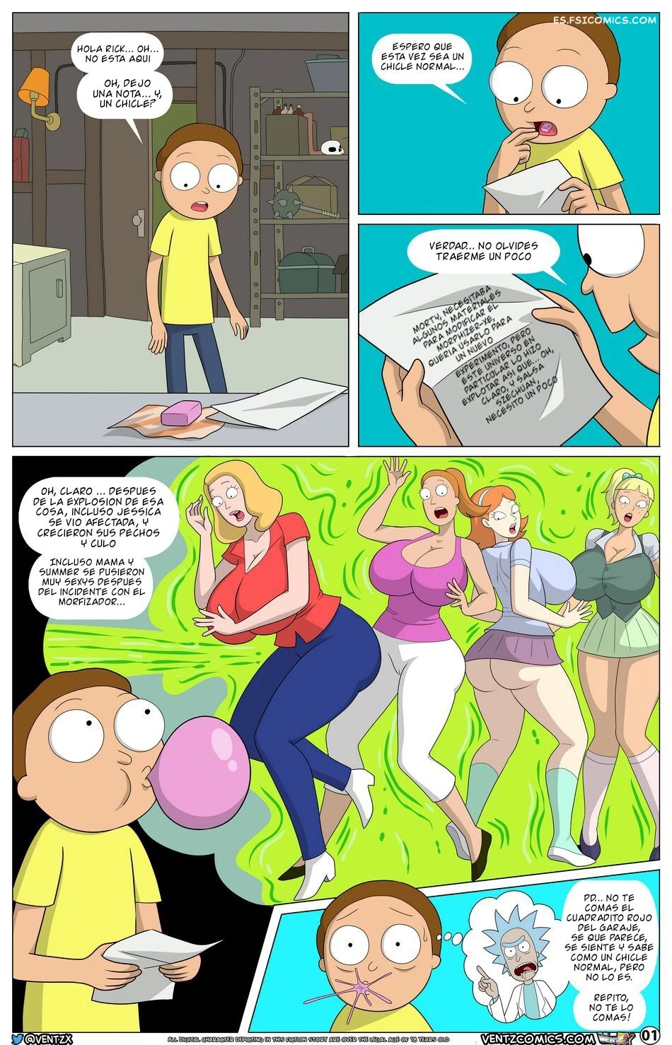 El Experimento De Morty – Arabatos - 2 - FSI Comics el-experimento-de-morty-arabatos-002
