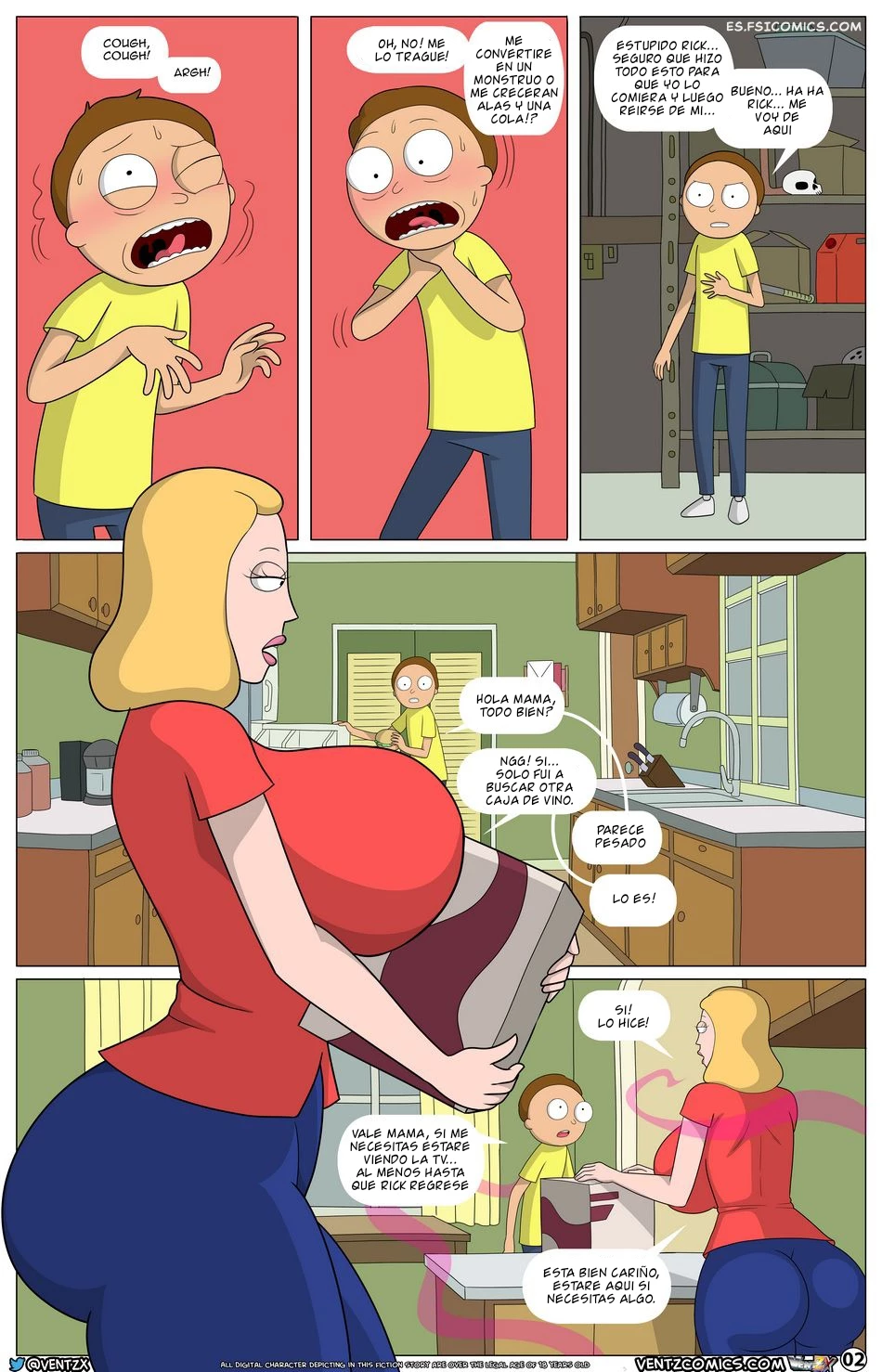 El Experimento De Morty – Arabatos - 3 - FSI Comics el-experimento-de-morty-arabatos-003