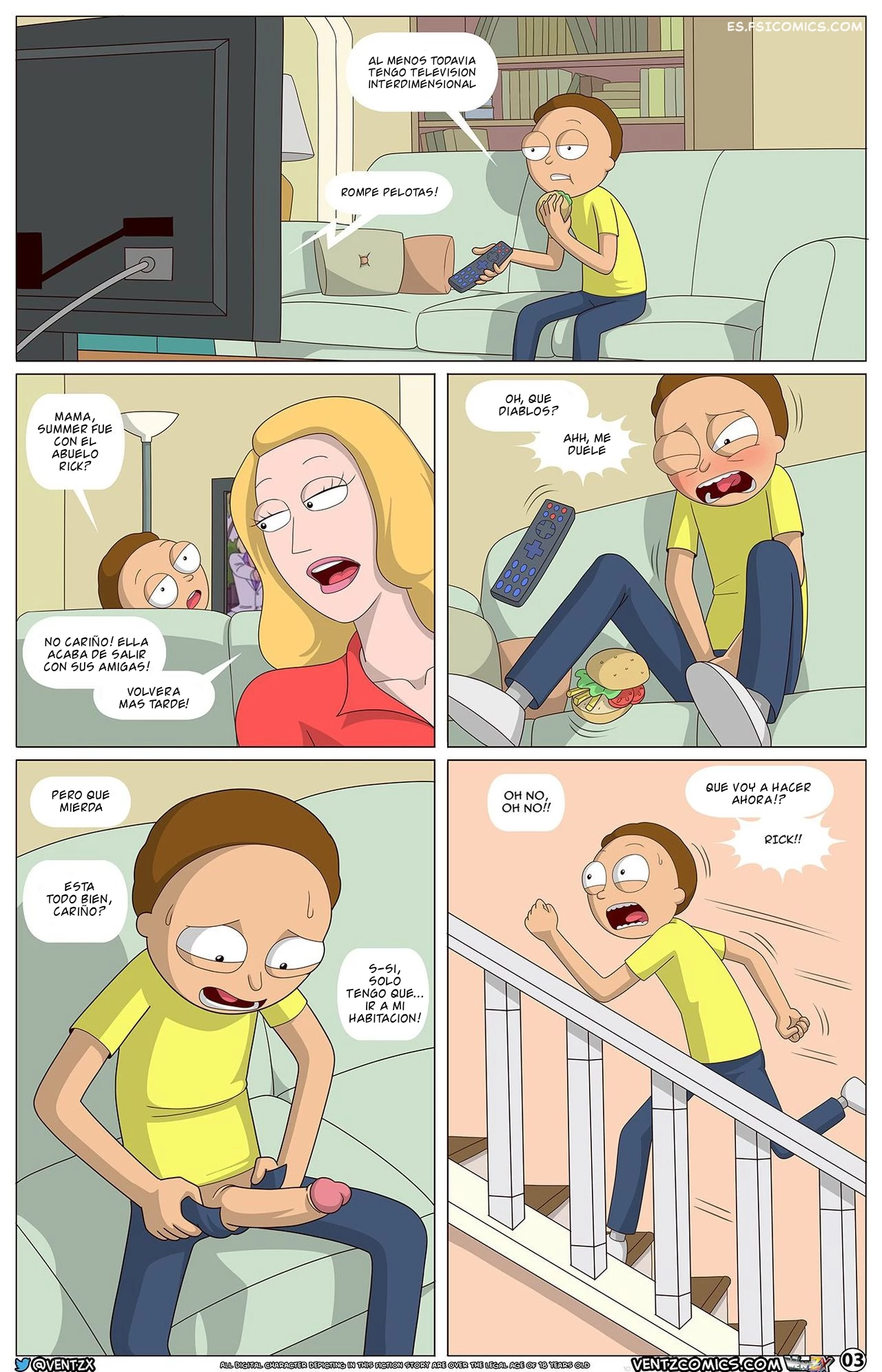 El Experimento De Morty – Arabatos - 4 - FSI Comics el-experimento-de-morty-arabatos-004