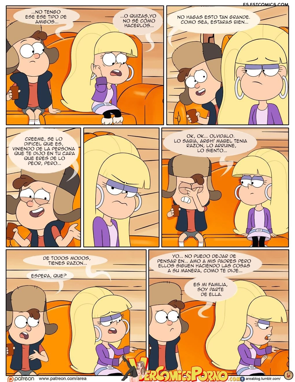 El Siguiente Verano (Gravity Falls) – Area - 7 - FSI Comics el-siguiente-verano-gravity-falls-area-007