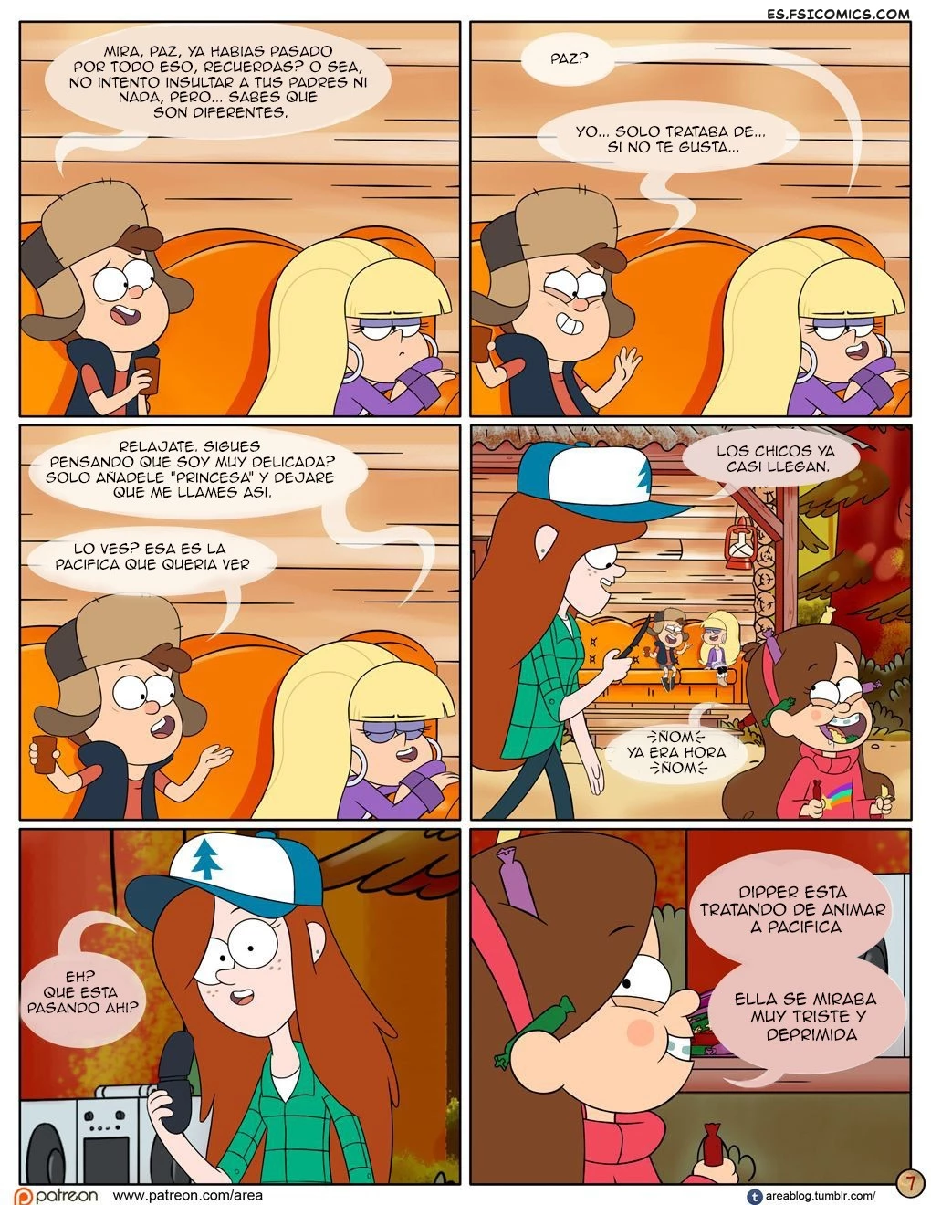 El Siguiente Verano (Gravity Falls) – Area - 8 - FSI Comics el-siguiente-verano-gravity-falls-area-008