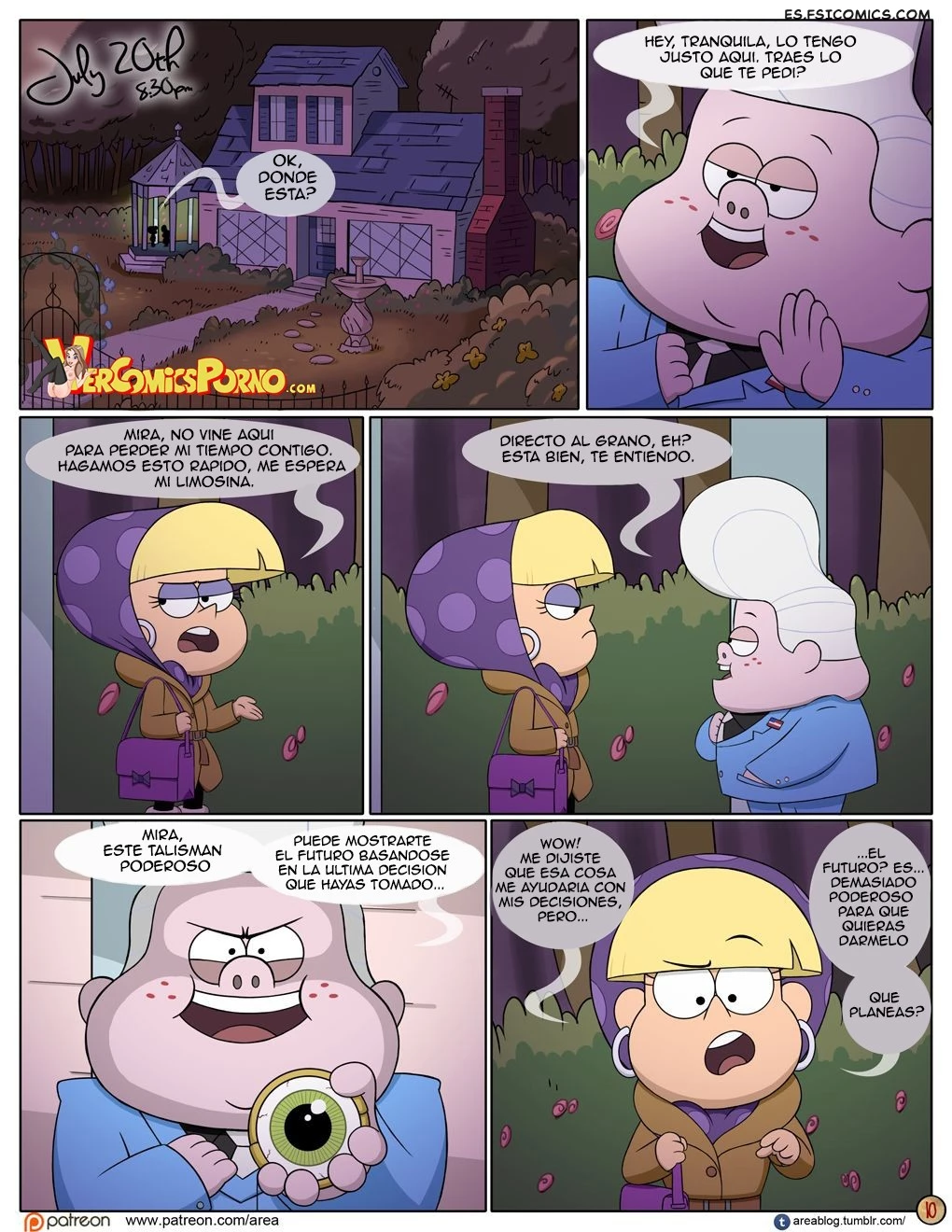 El Siguiente Verano (Gravity Falls) – Area - 11 - FSI Comics el-siguiente-verano-gravity-falls-area-011