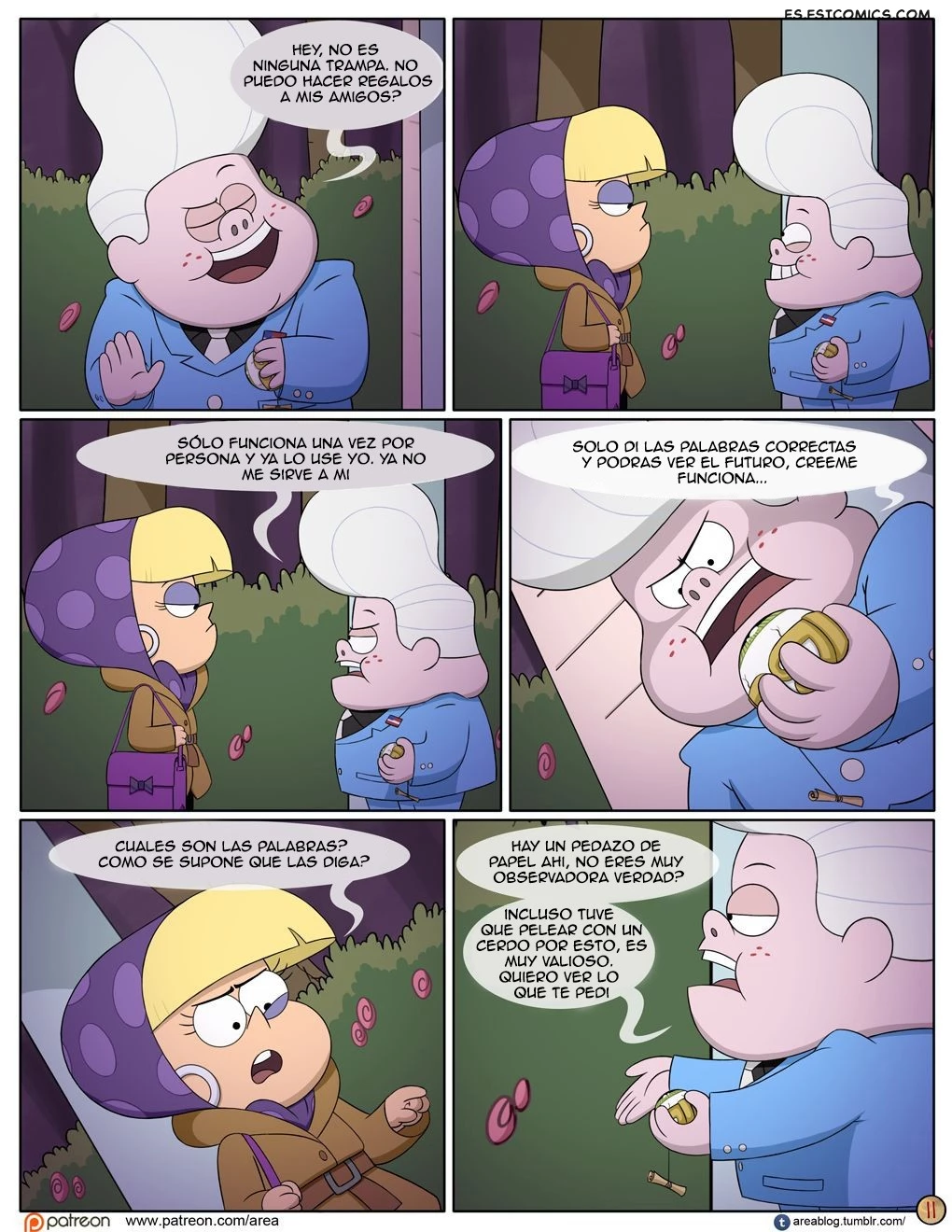 El Siguiente Verano (Gravity Falls) – Area - 12 - FSI Comics el-siguiente-verano-gravity-falls-area-012