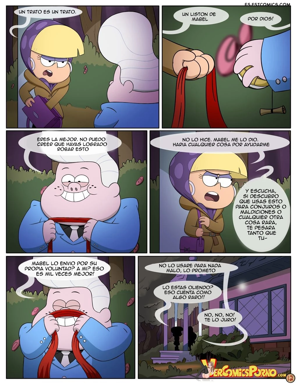 El Siguiente Verano (Gravity Falls) – Area - 13 - FSI Comics el-siguiente-verano-gravity-falls-area-013