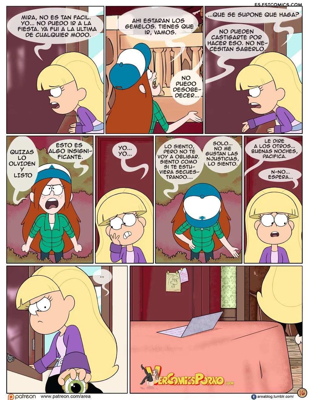 El Siguiente Verano (Gravity Falls) – Area - 16 - FSI Comics el-siguiente-verano-gravity-falls-area-016