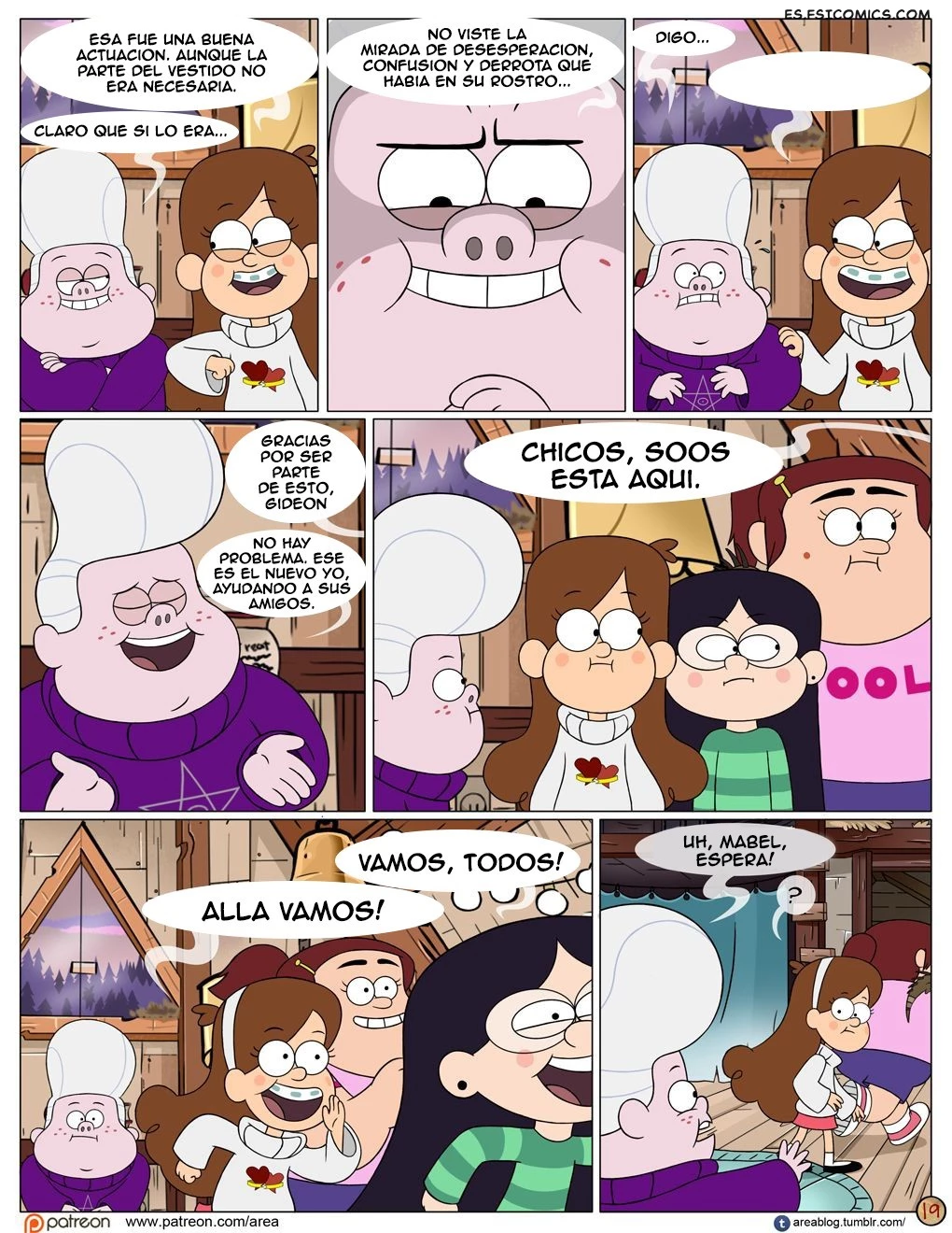 El Siguiente Verano (Gravity Falls) – Area - 19 - FSI Comics el-siguiente-verano-gravity-falls-area-019
