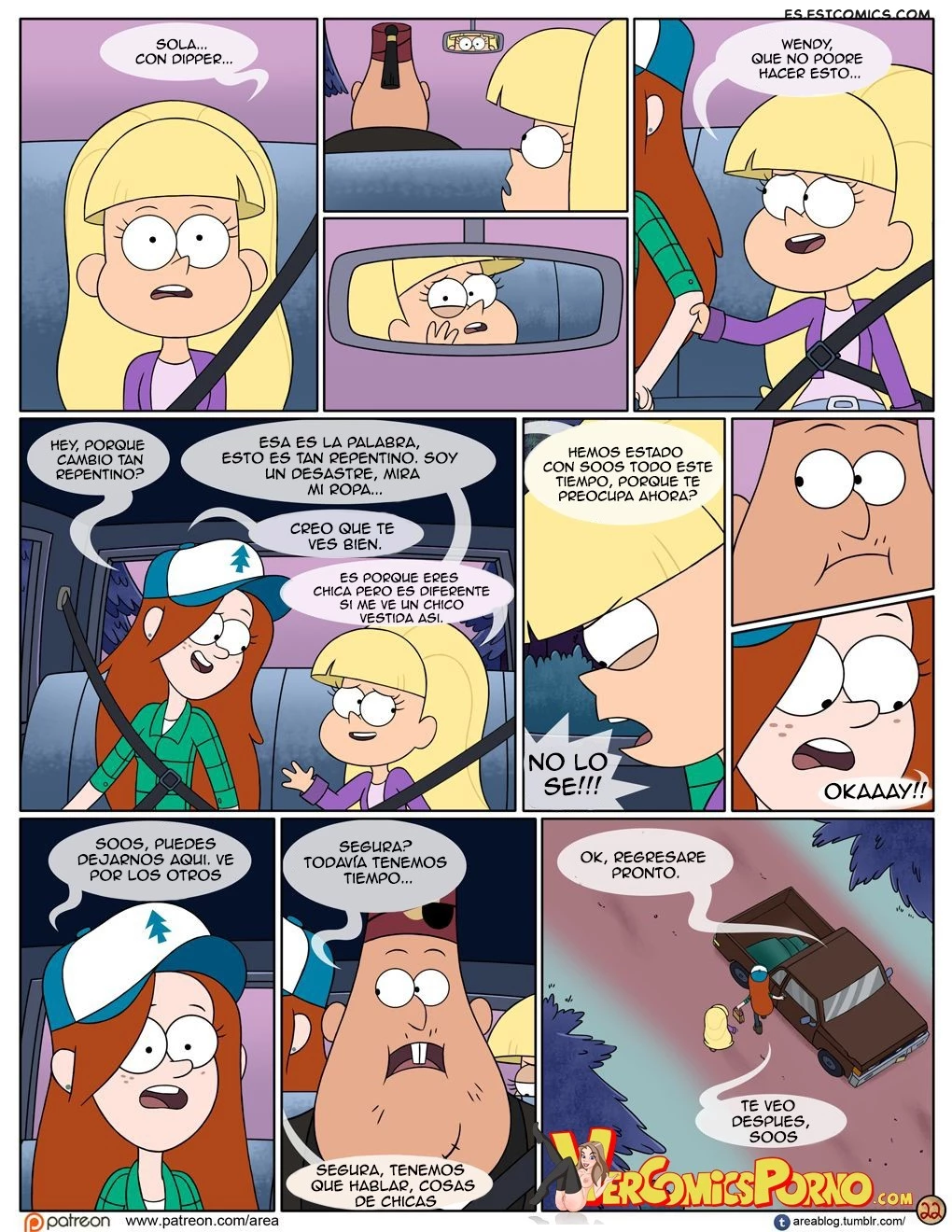 El Siguiente Verano (Gravity Falls) – Area - 22 - FSI Comics el-siguiente-verano-gravity-falls-area-022