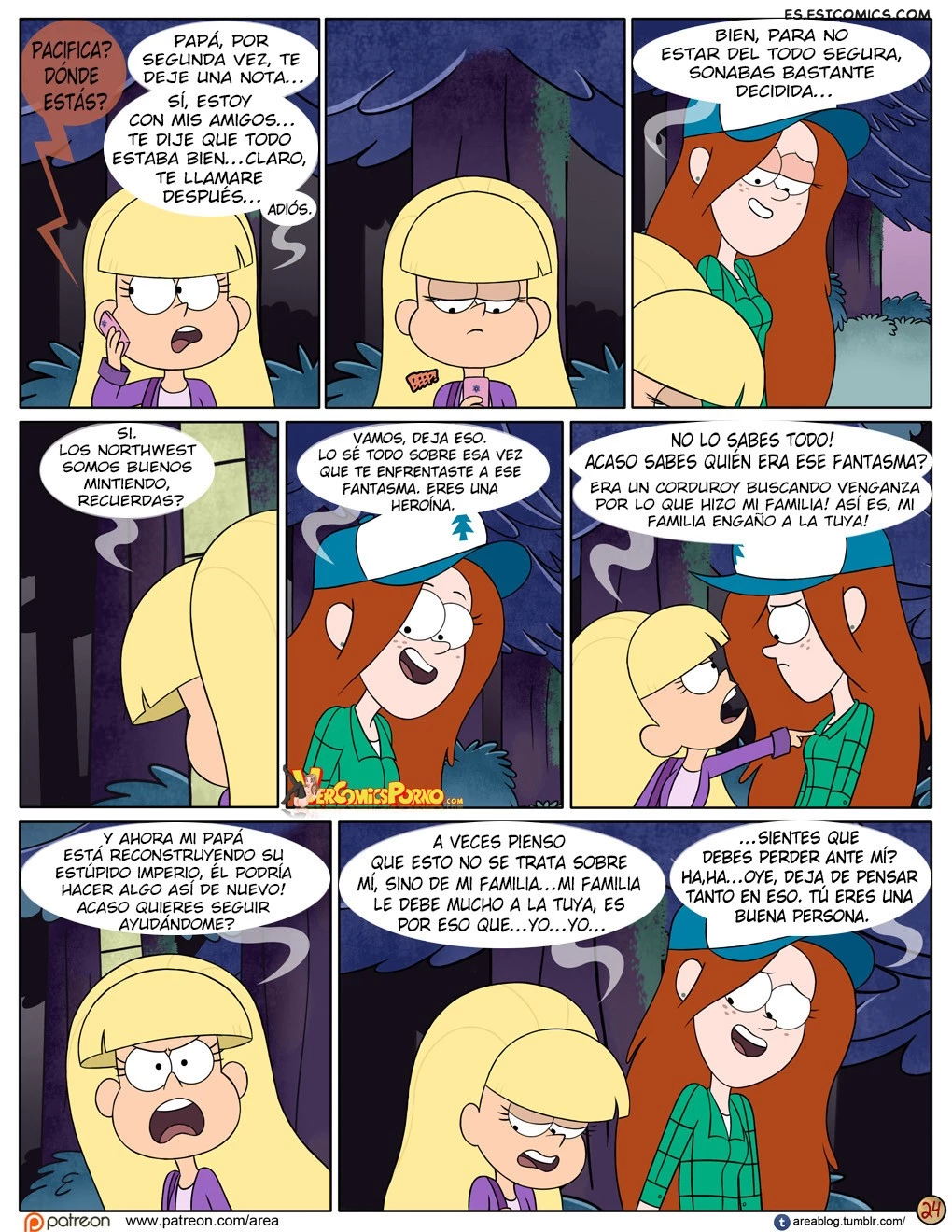 El Siguiente Verano (Gravity Falls) – Area - 24 - FSI Comics el-siguiente-verano-gravity-falls-area-024