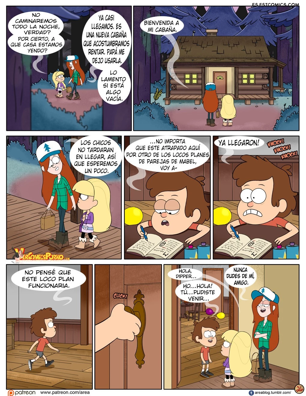 El Siguiente Verano (Gravity Falls) – Area - 26 - FSI Comics el-siguiente-verano-gravity-falls-area-026