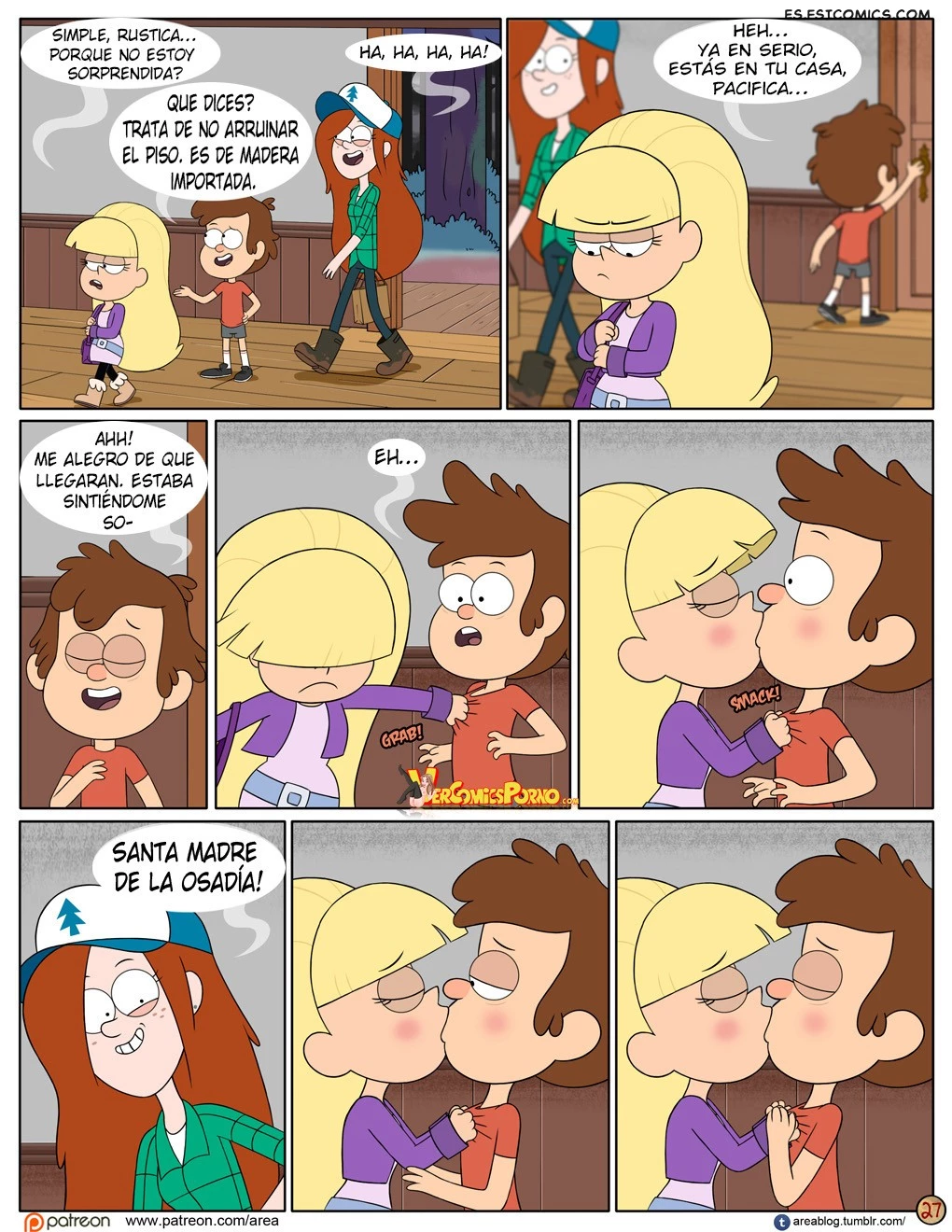 El Siguiente Verano (Gravity Falls) – Area - 27 - FSI Comics el-siguiente-verano-gravity-falls-area-027