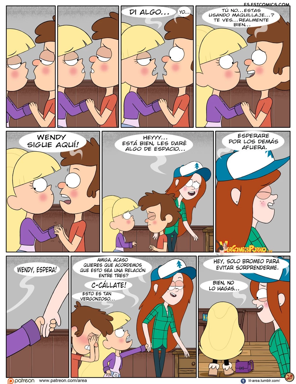 El Siguiente Verano (Gravity Falls) – Area - 28 - FSI Comics el-siguiente-verano-gravity-falls-area-028