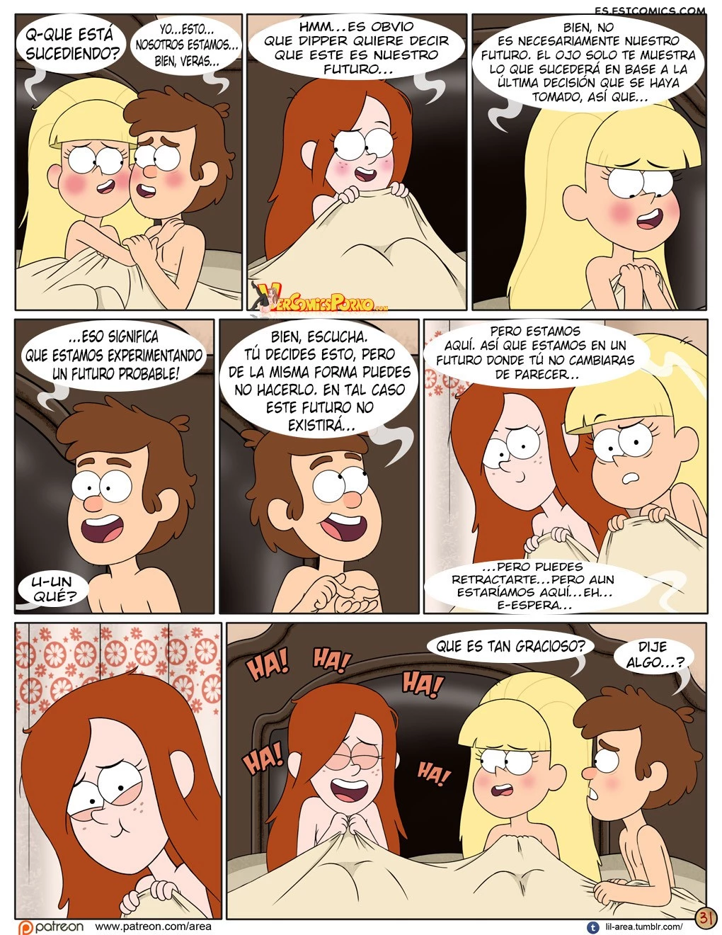 El Siguiente Verano (Gravity Falls) – Area - 31 - FSI Comics el-siguiente-verano-gravity-falls-area-031