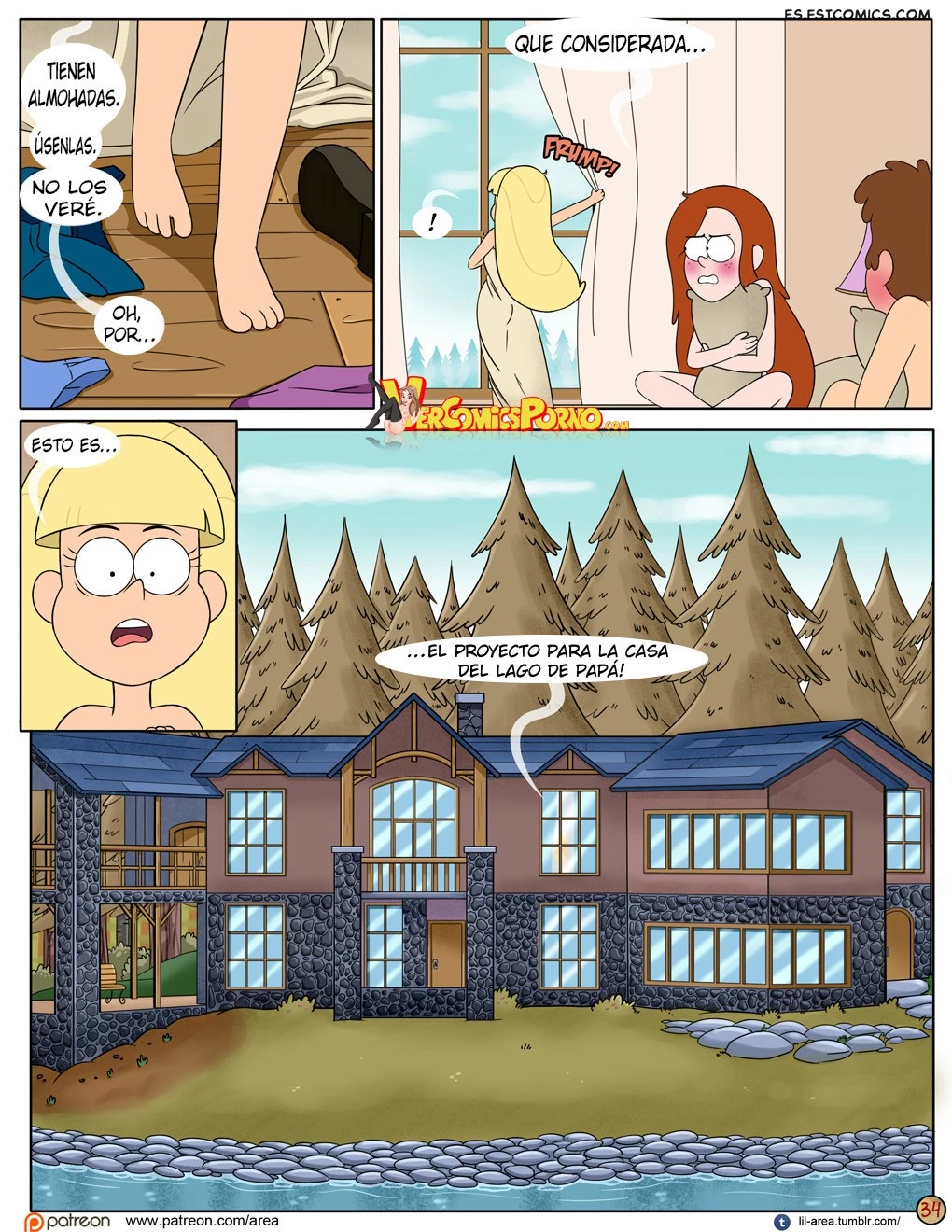 El Siguiente Verano (Gravity Falls) – Area - 34 - FSI Comics el-siguiente-verano-gravity-falls-area-034