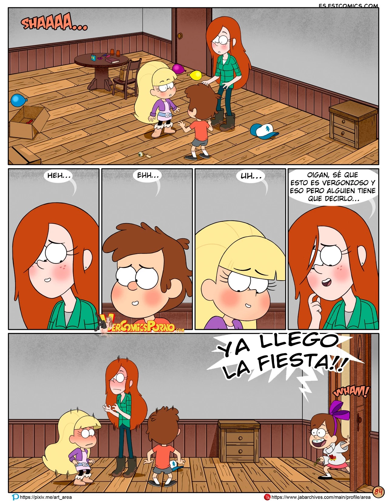 El Siguiente Verano (Gravity Falls) – Area - 84 - FSI Comics el-siguiente-verano-gravity-falls-area-084