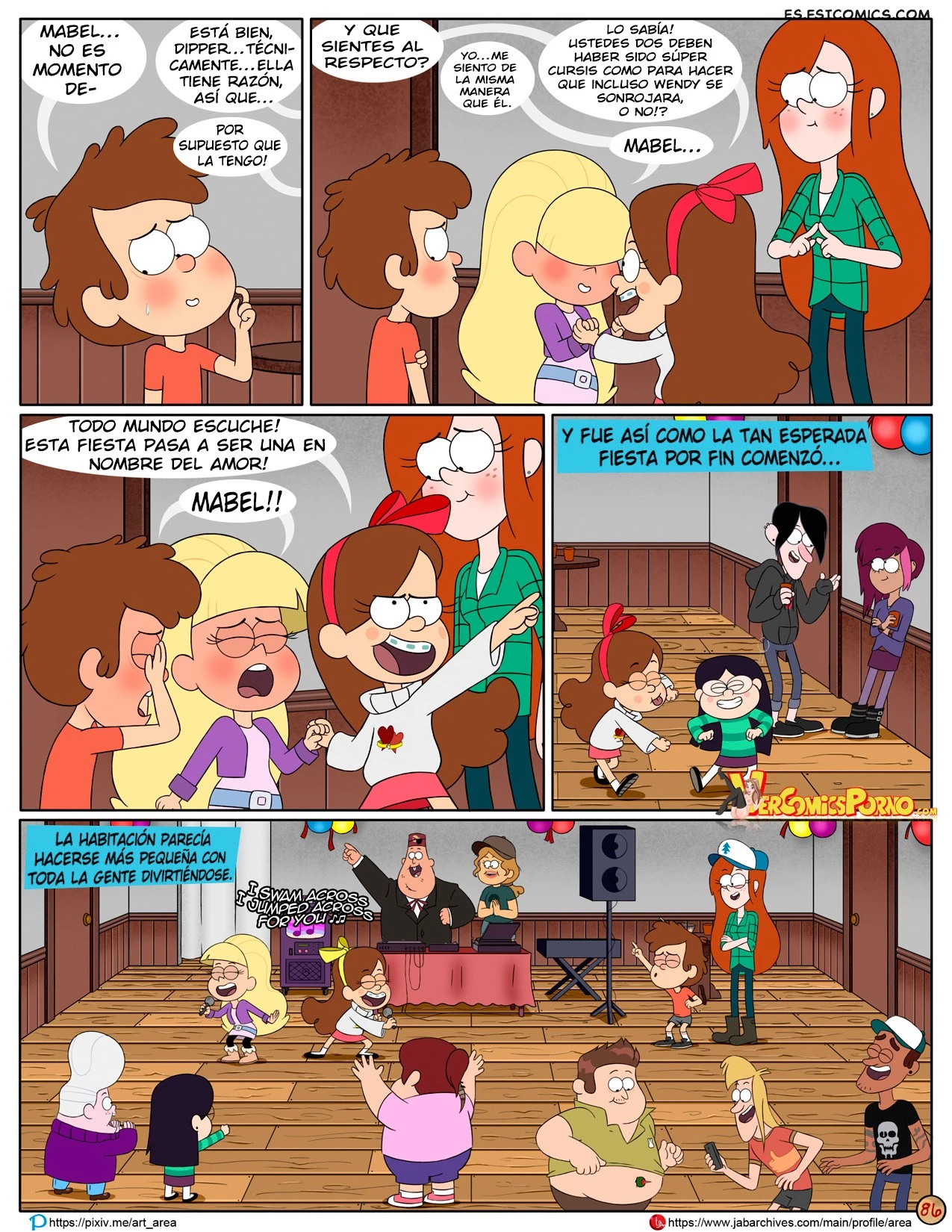 El Siguiente Verano (Gravity Falls) – Area - 86 - FSI Comics el-siguiente-verano-gravity-falls-area-086