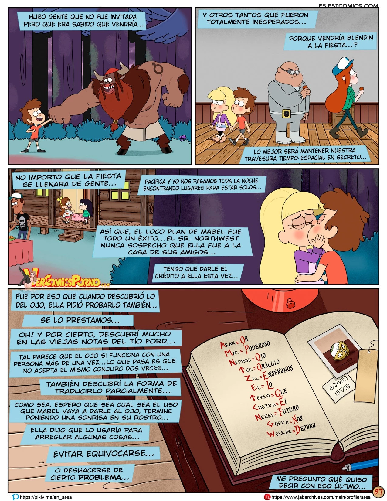 El Siguiente Verano (Gravity Falls) – Area - 87 - FSI Comics el-siguiente-verano-gravity-falls-area-087