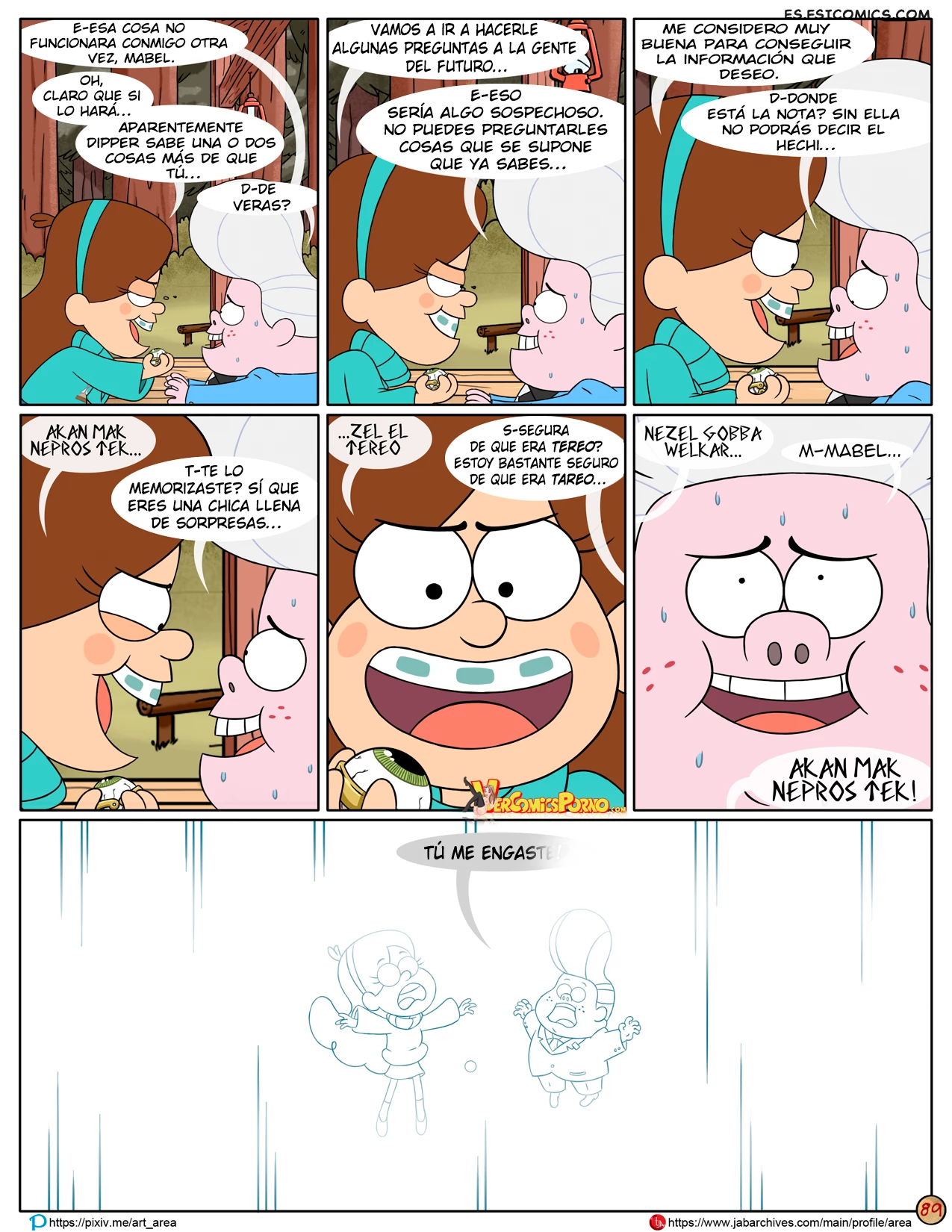 El Siguiente Verano (Gravity Falls) – Area - 89 - FSI Comics el-siguiente-verano-gravity-falls-area-089
