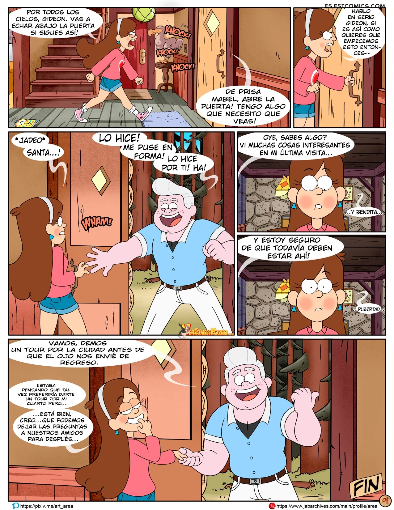 El Siguiente Verano (Gravity Falls) – Area - 91 - FSI Comics el-siguiente-verano-gravity-falls-area-091