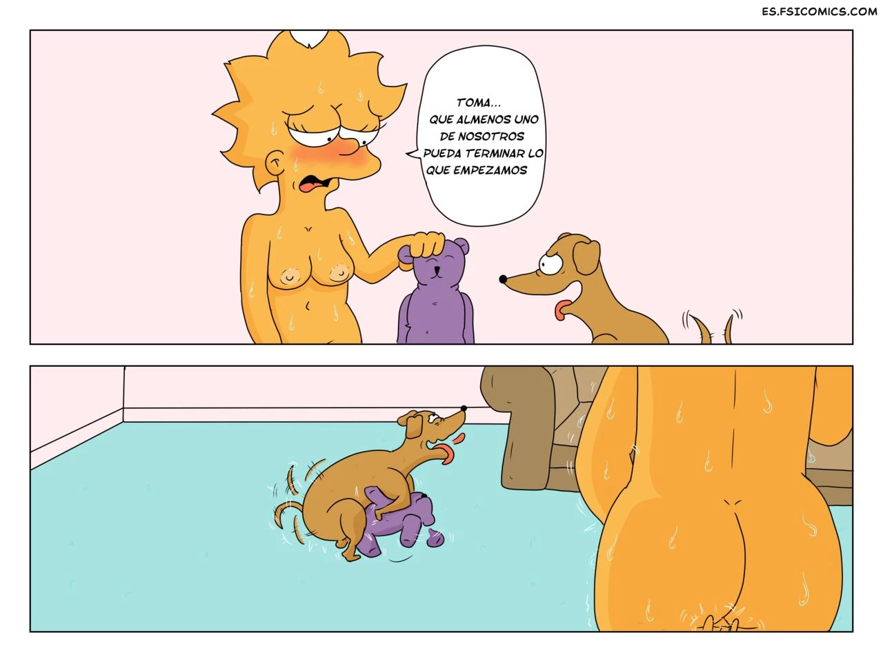El Trio de Bart, Lisa y El Perro – Marecattus - 4 - FSI Comics el-trio-de-bart-lisa-y-el-perro-marecattus-004