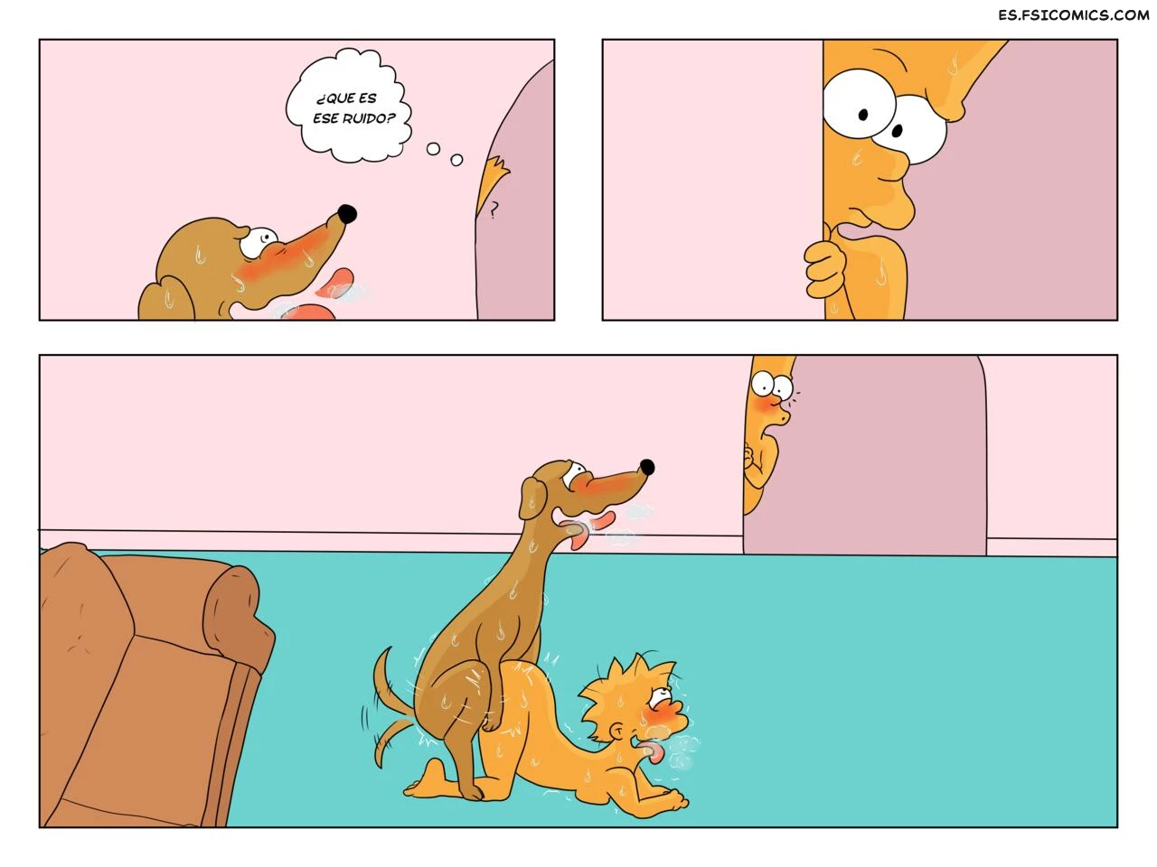 El Trio de Bart, Lisa y El Perro – Marecattus - 25 - FSI Comics el-trio-de-bart-lisa-y-el-perro-marecattus-025